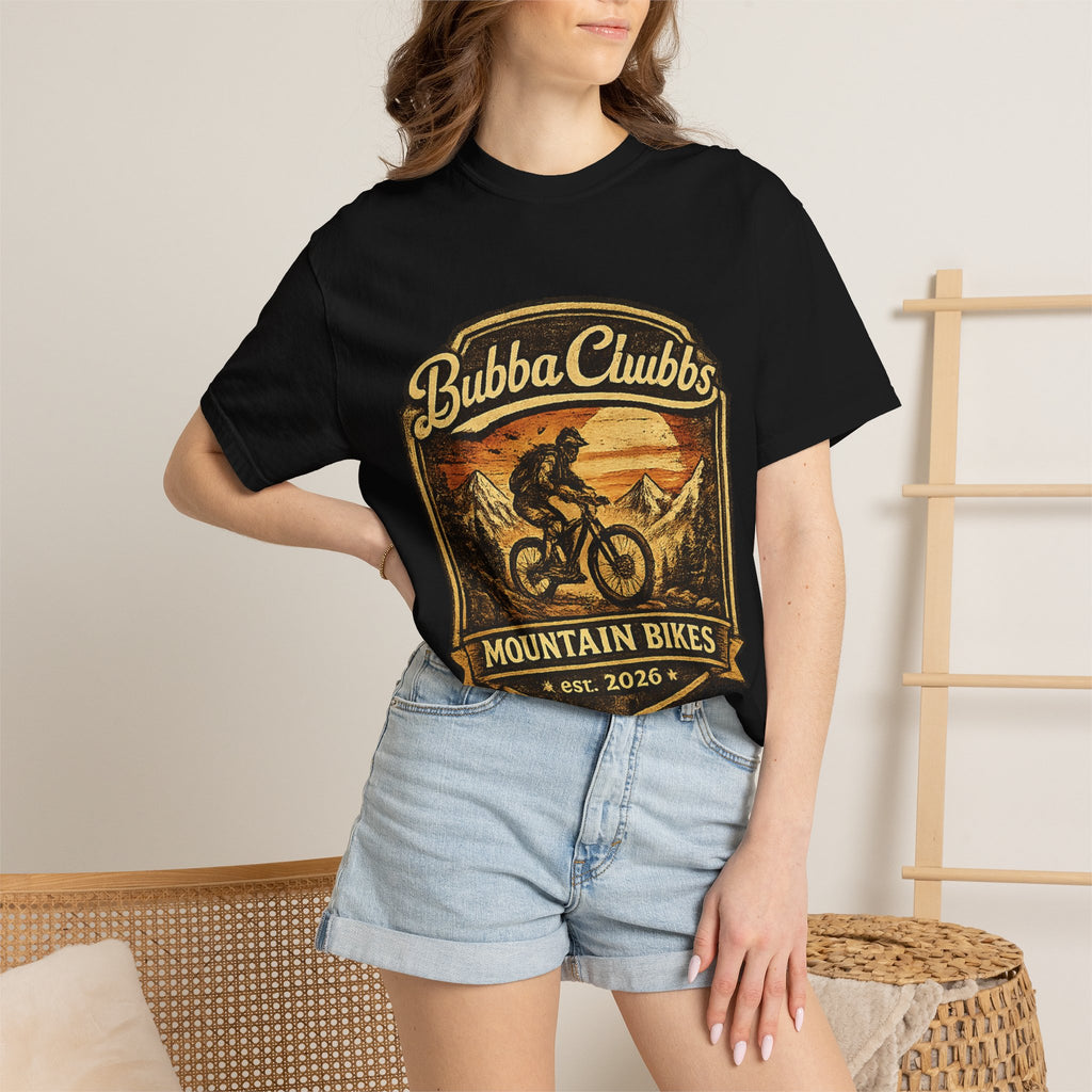 Mountain Bikes Graphic Tee | BubbaChubbs Get Out Stay Wild T-Shirt