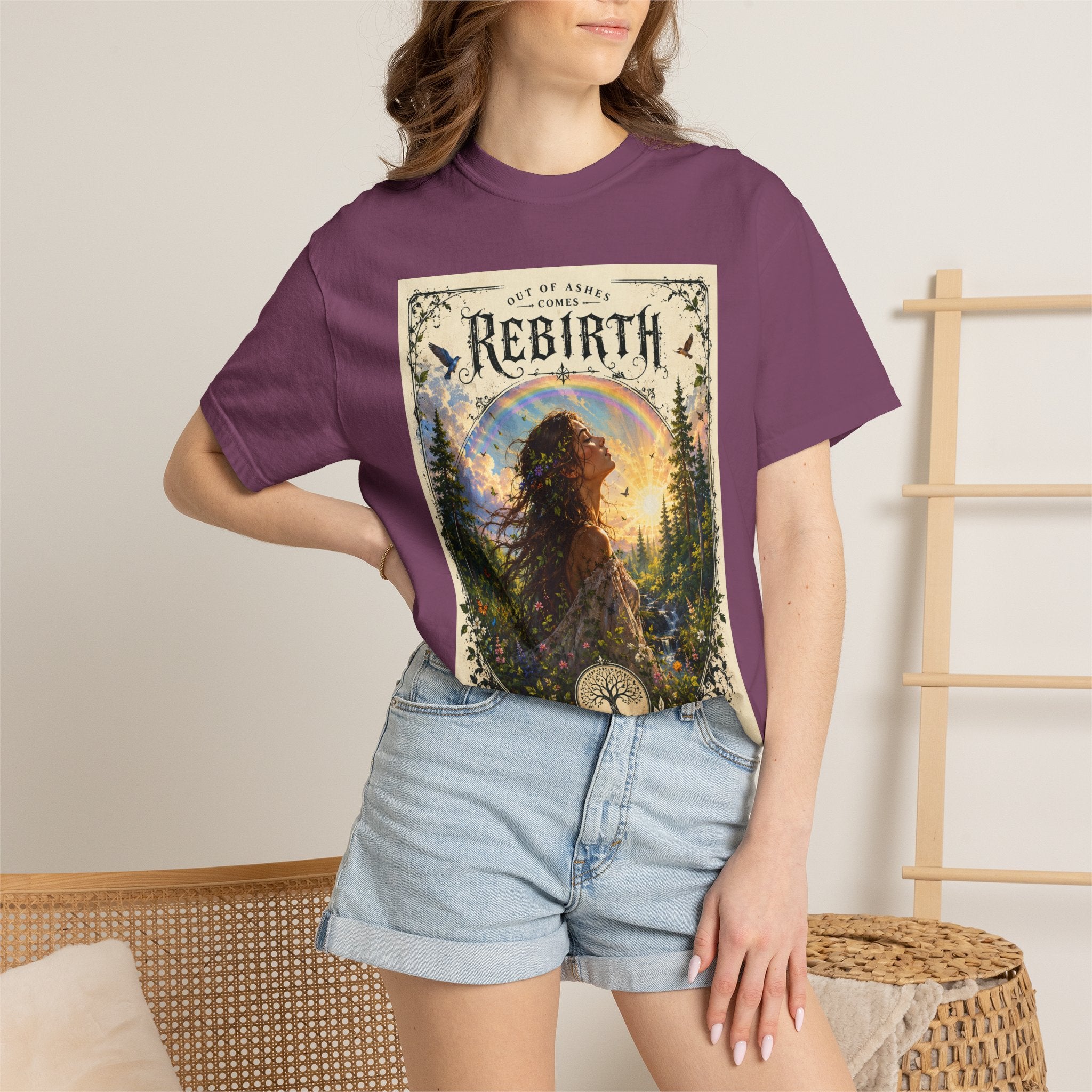 BubbaChubbs Out of the Ashes Inspired Style Tee Printify
