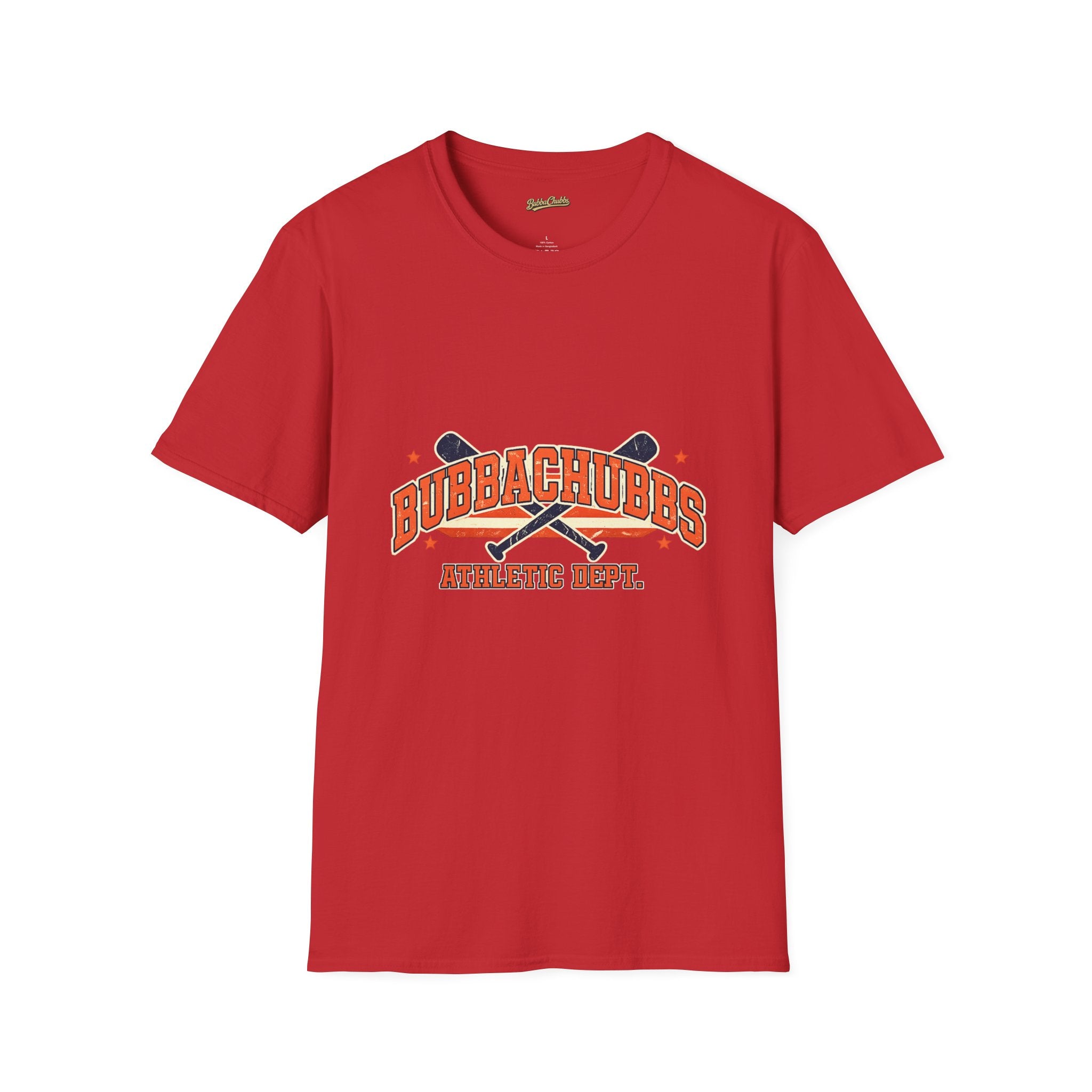 BubbaChubbs Athletic Logo Only T-Shirt Printify