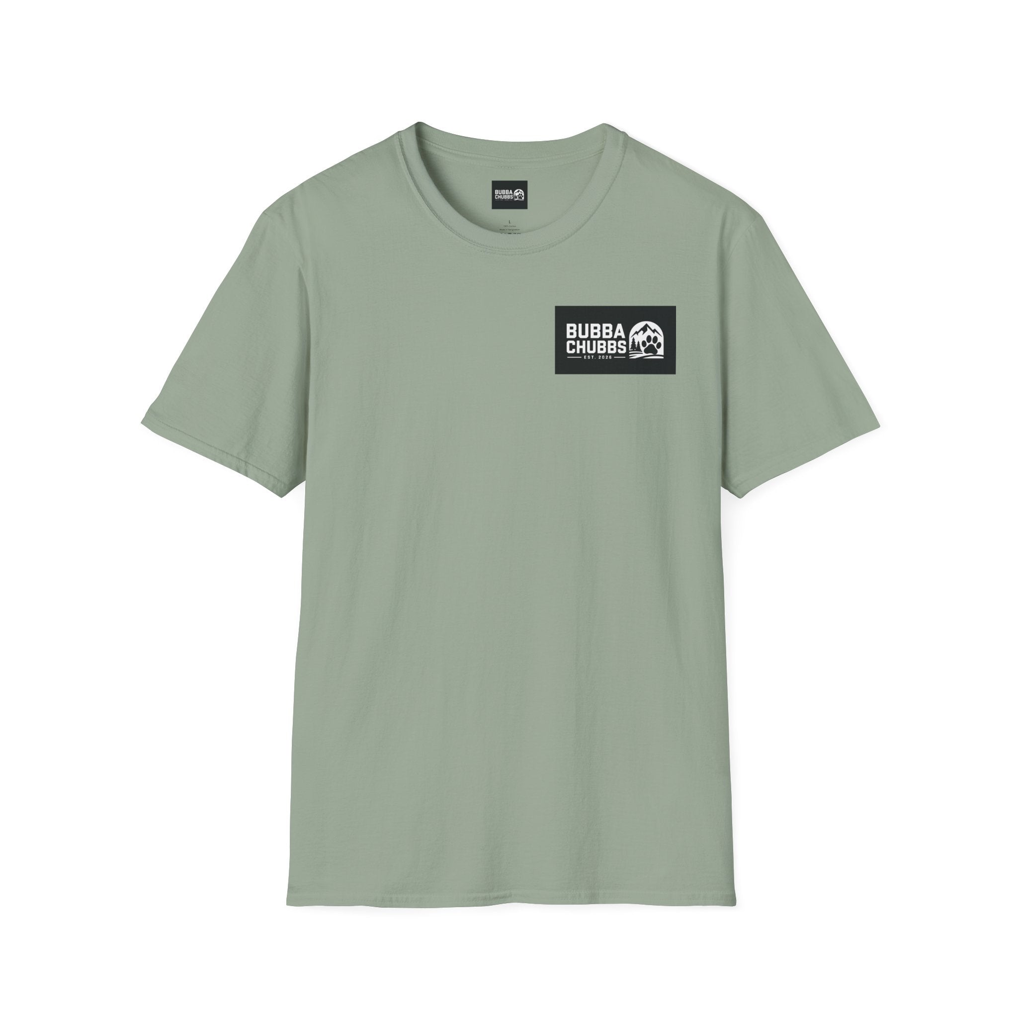 BubbaChubbs Updated Modern Logo Short-Sleeve Tee - BubbaChubbs Brand