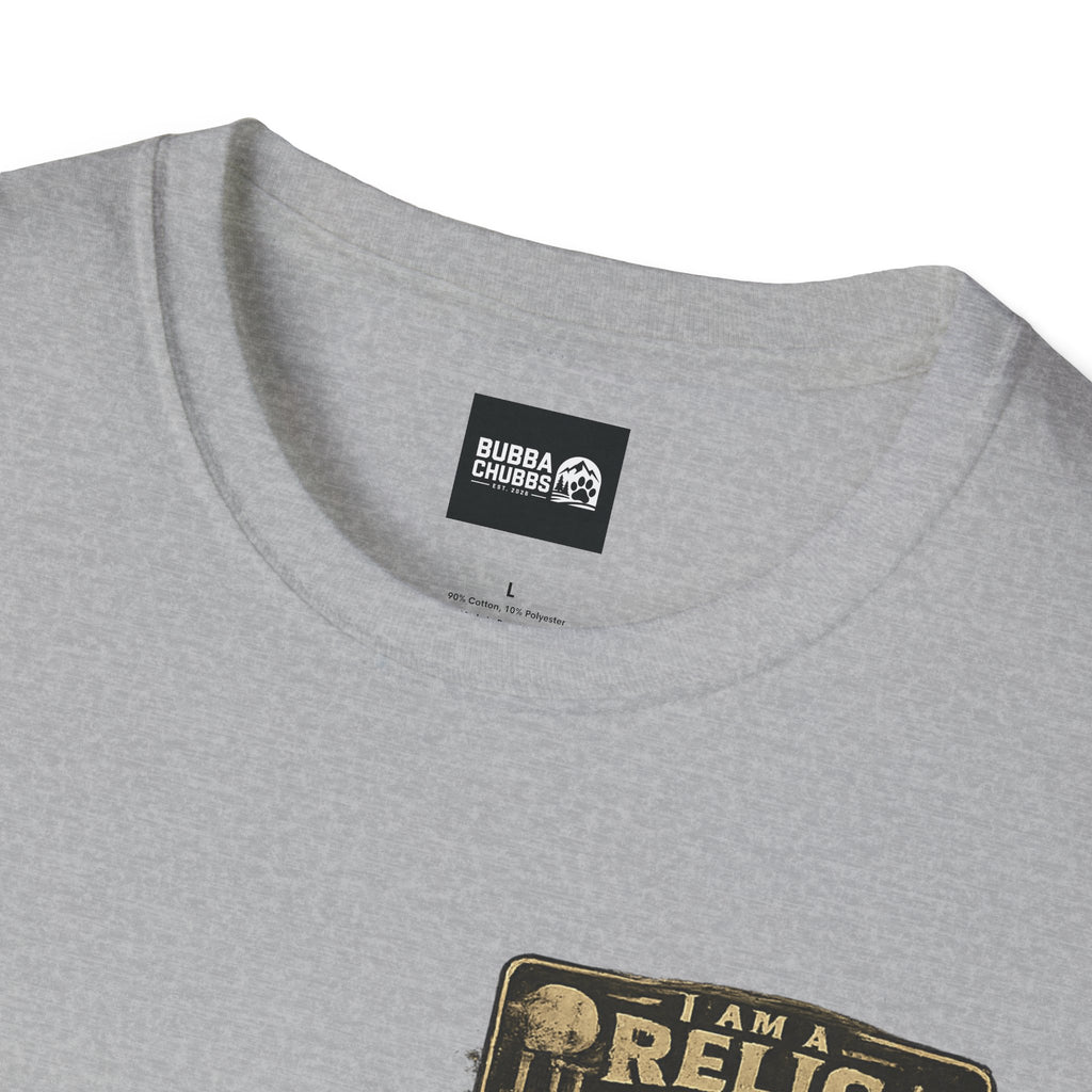 BubbaChubbs way back Relic Logo Transparent Short-Sleeve Tee - BubbaChubbs Brand