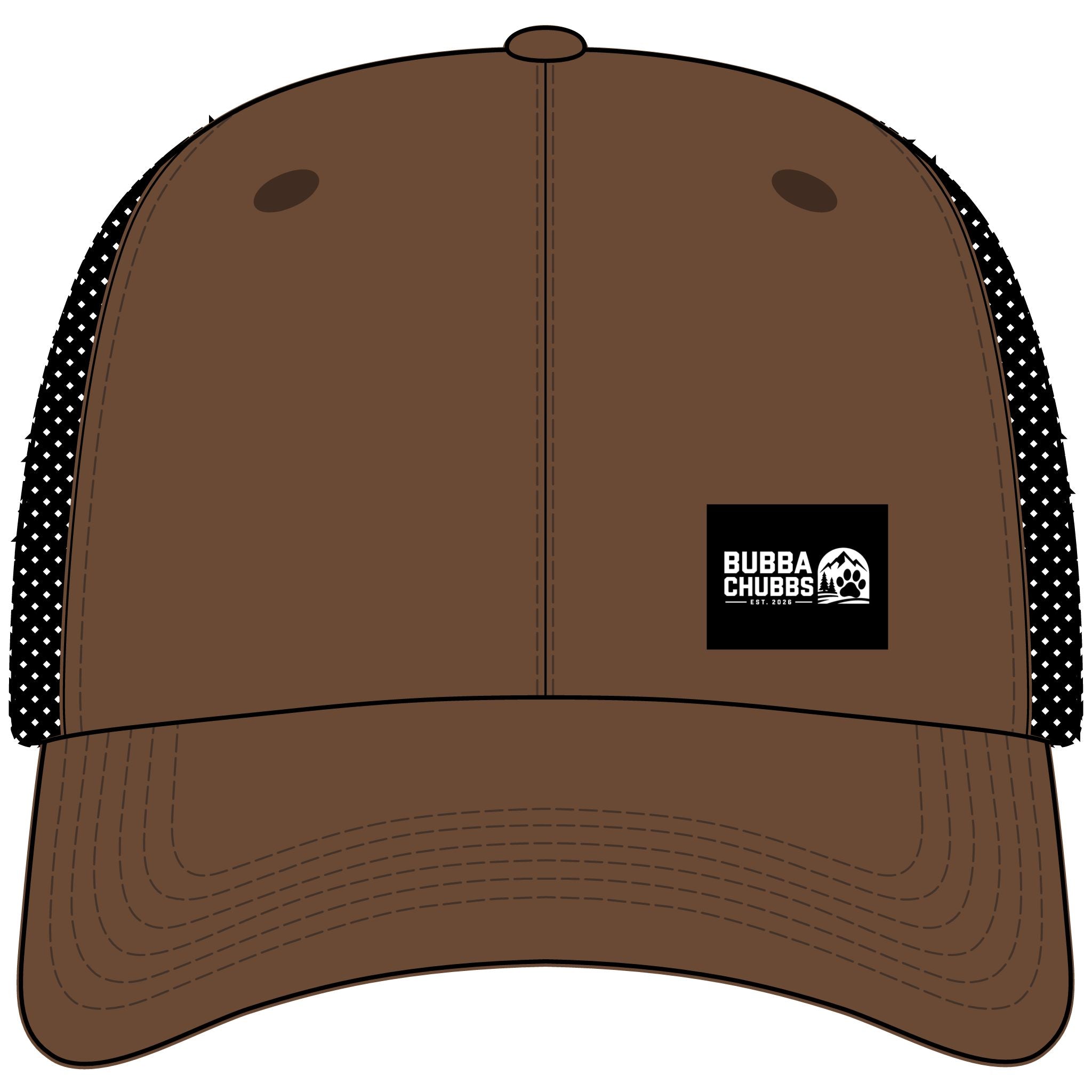 Mesh-Back Cap BubbaChubbs Logo Hat - BubbaChubbs Brand