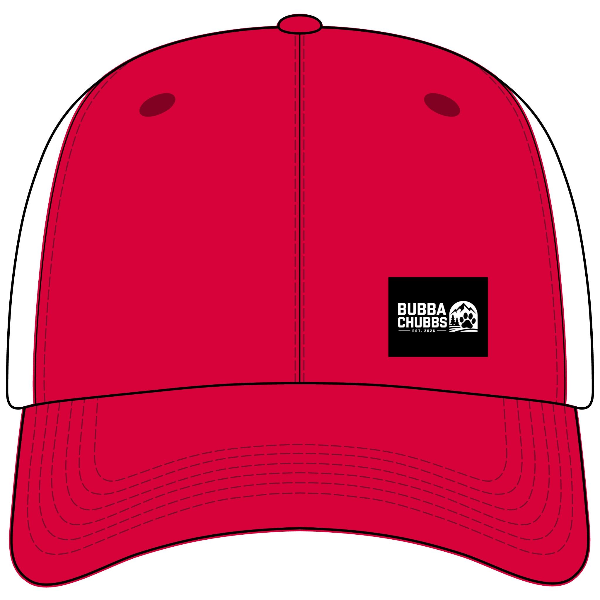 Mesh-Back Cap BubbaChubbs Logo Hat - BubbaChubbs Brand