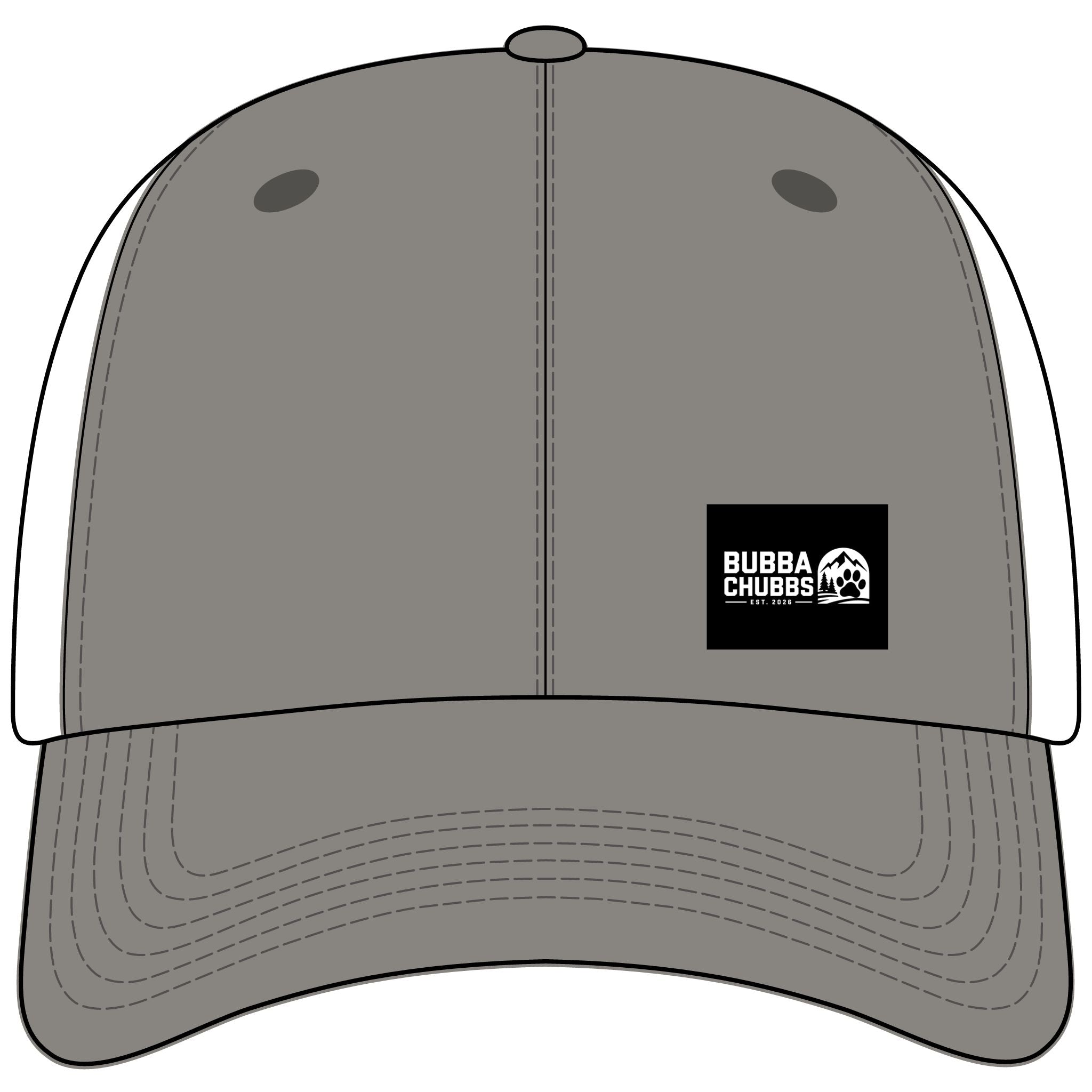 Mesh-Back Cap BubbaChubbs Logo Hat - BubbaChubbs Brand