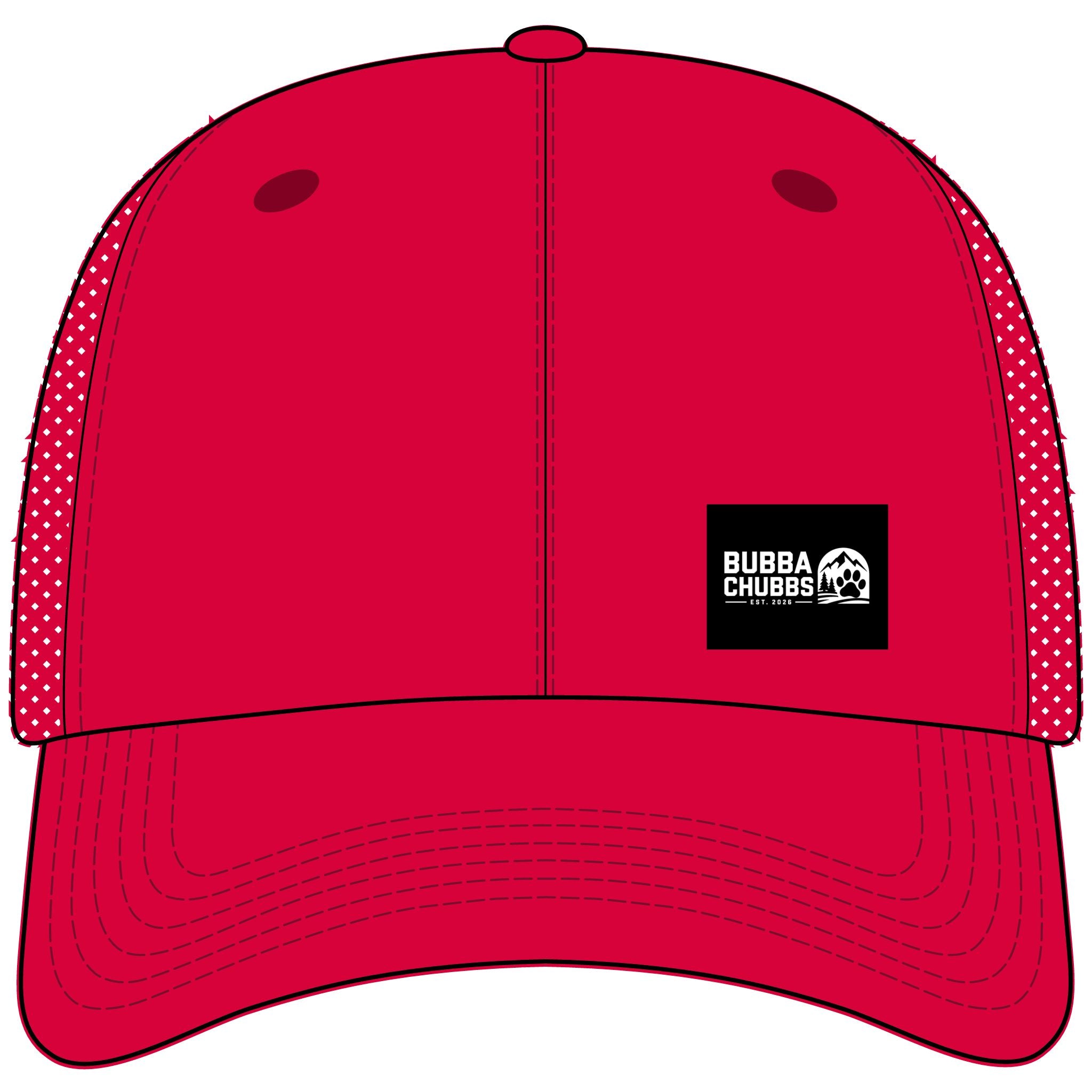 Mesh-Back Cap BubbaChubbs Logo Hat - BubbaChubbs Brand