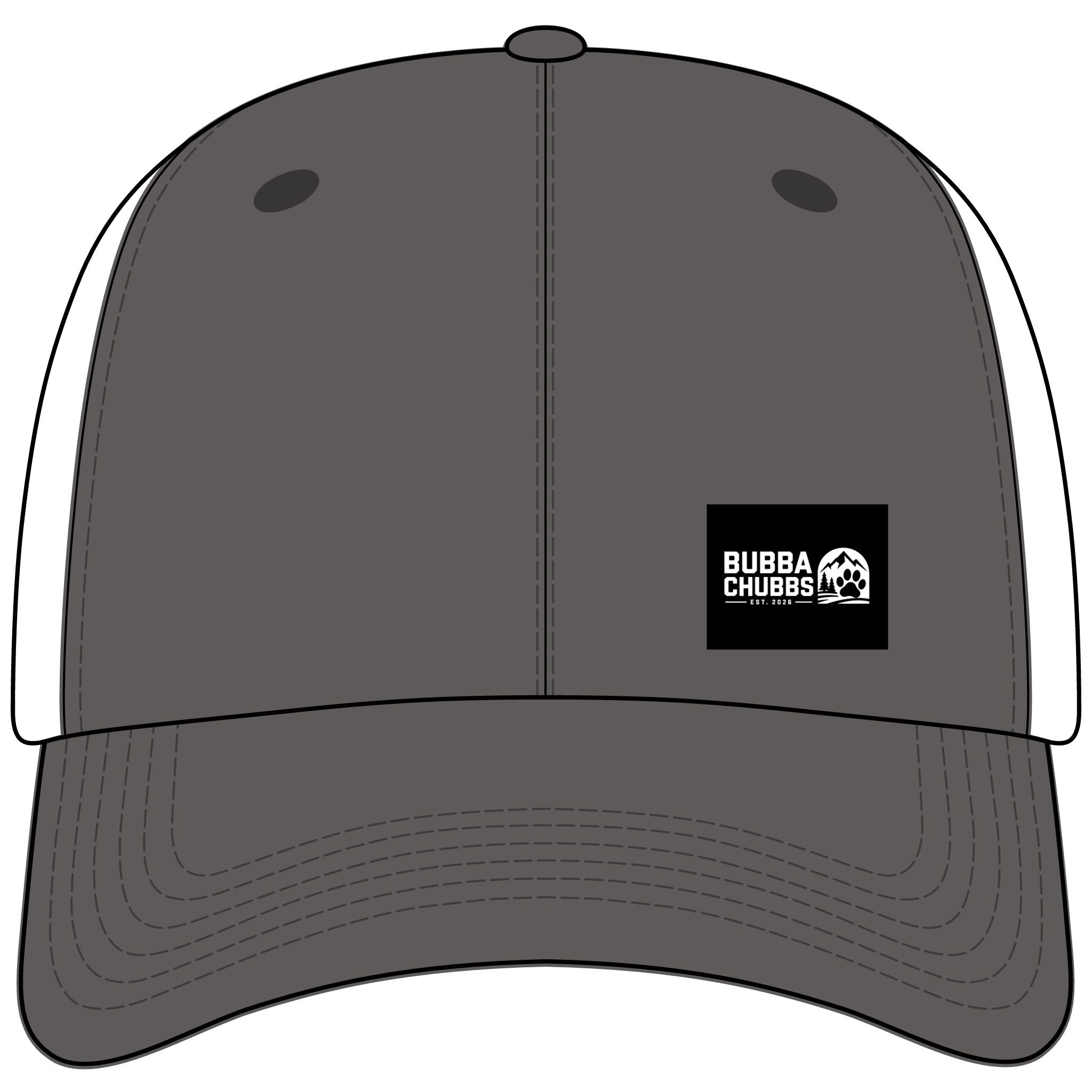 Mesh-Back Cap BubbaChubbs Logo Hat - BubbaChubbs Brand