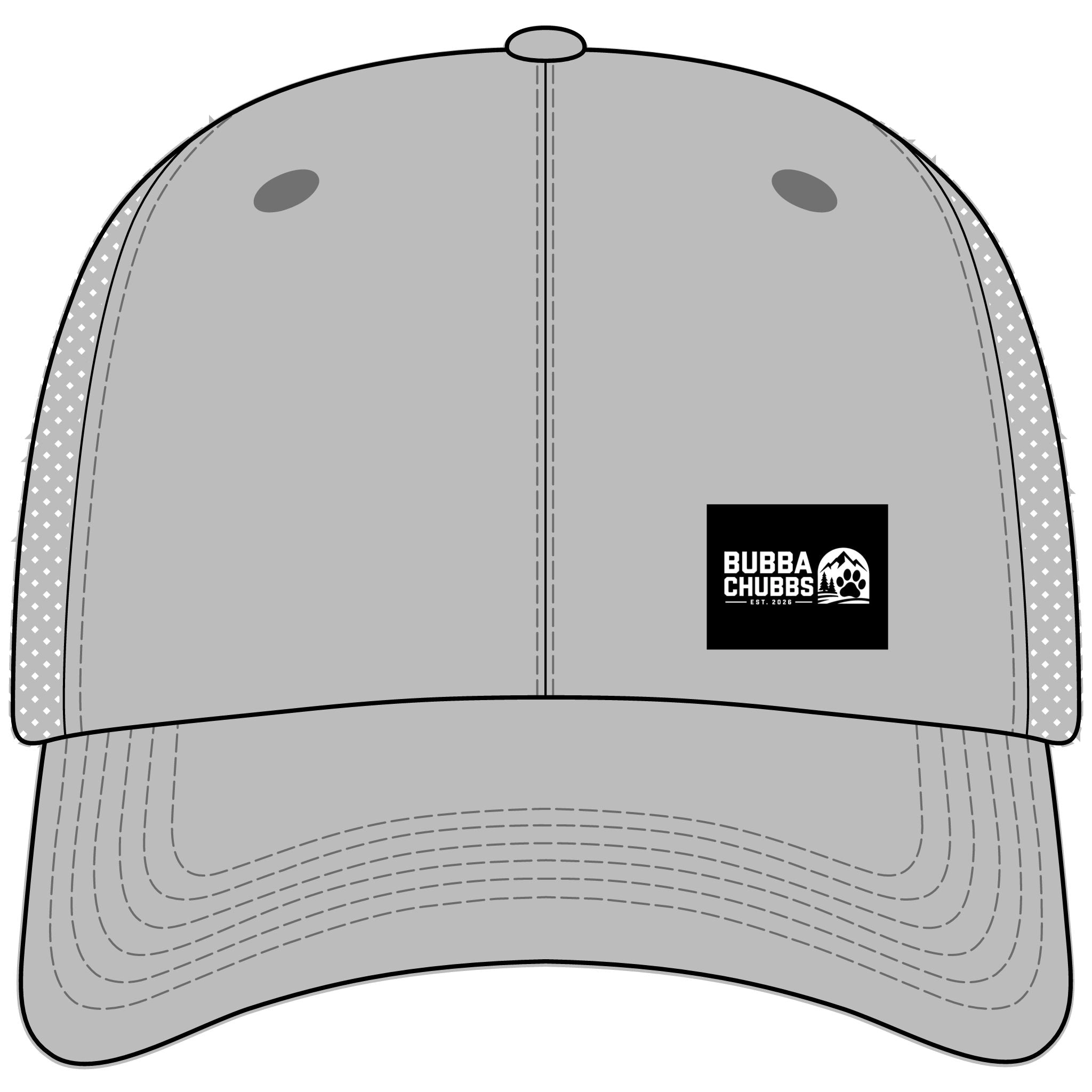 Mesh-Back Cap BubbaChubbs Logo Hat - BubbaChubbs Brand