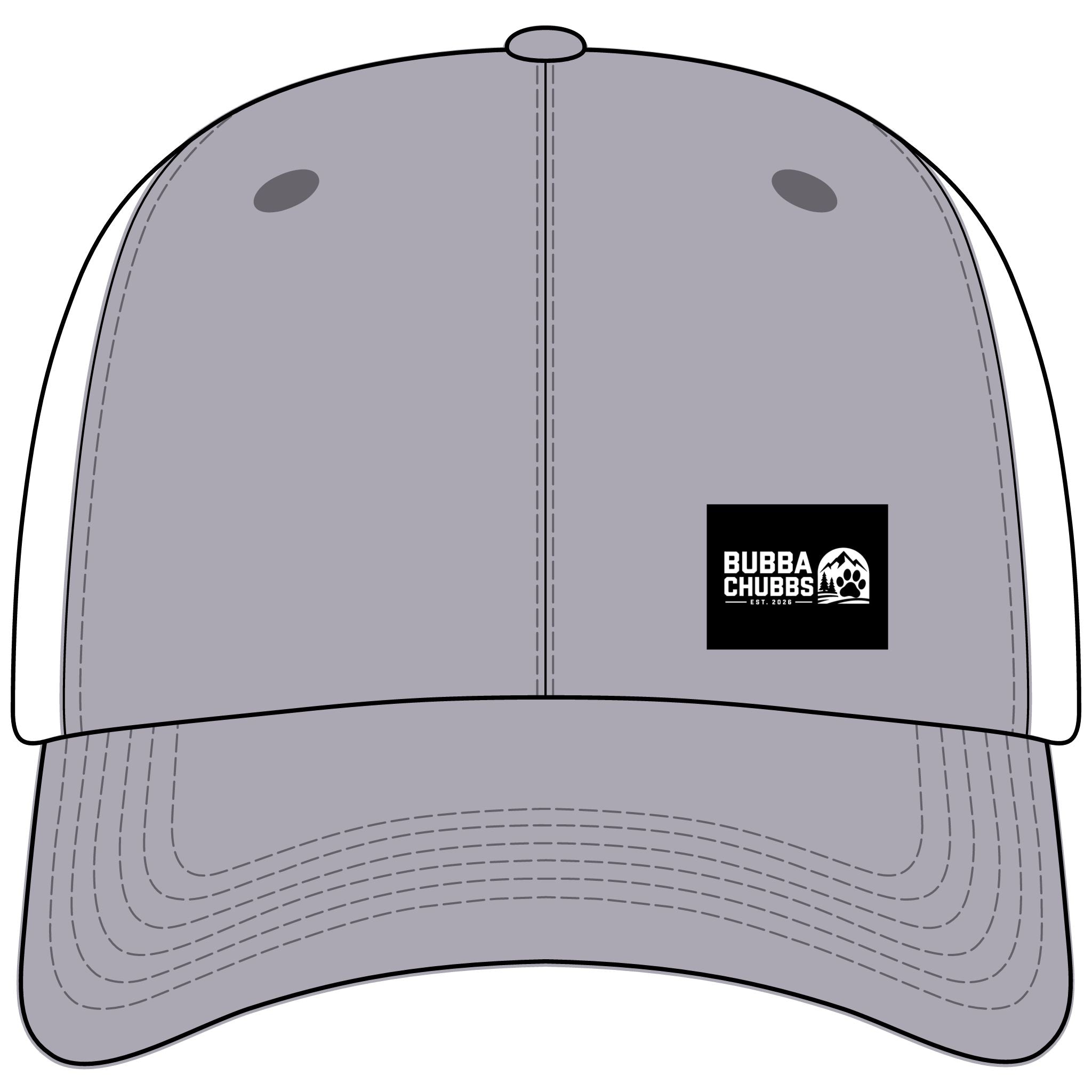 Mesh-Back Cap BubbaChubbs Logo Hat - BubbaChubbs Brand