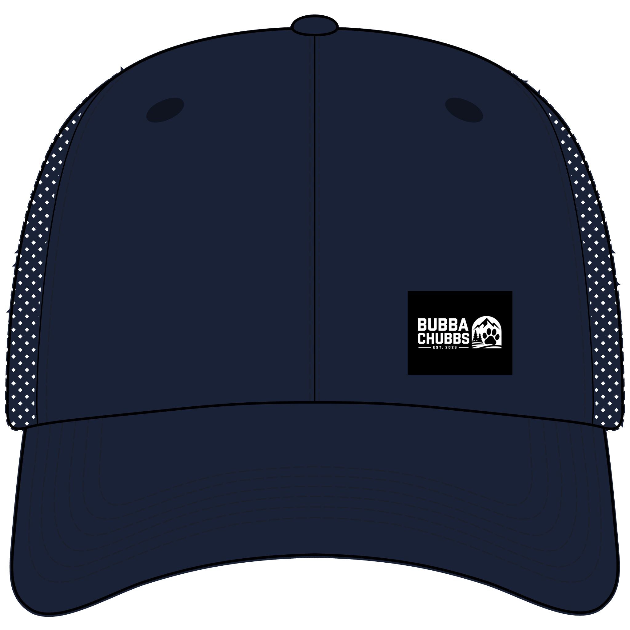 Mesh-Back Cap BubbaChubbs Logo Hat - BubbaChubbs Brand