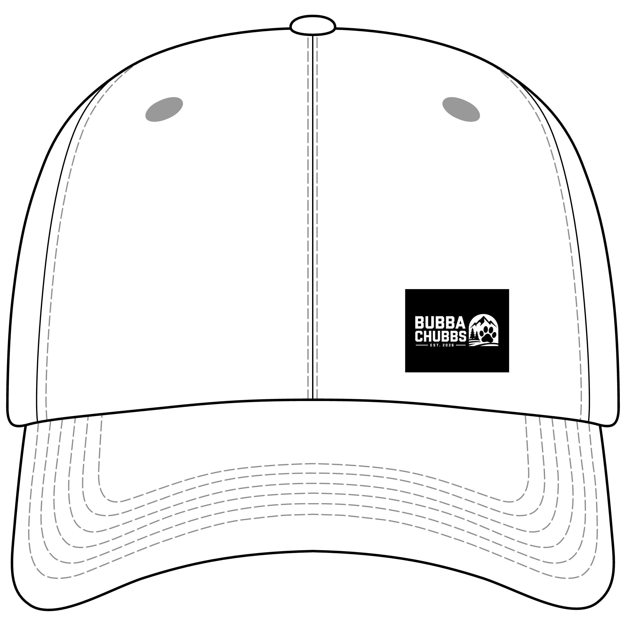 Mesh-Back Cap BubbaChubbs Logo Hat - BubbaChubbs Brand