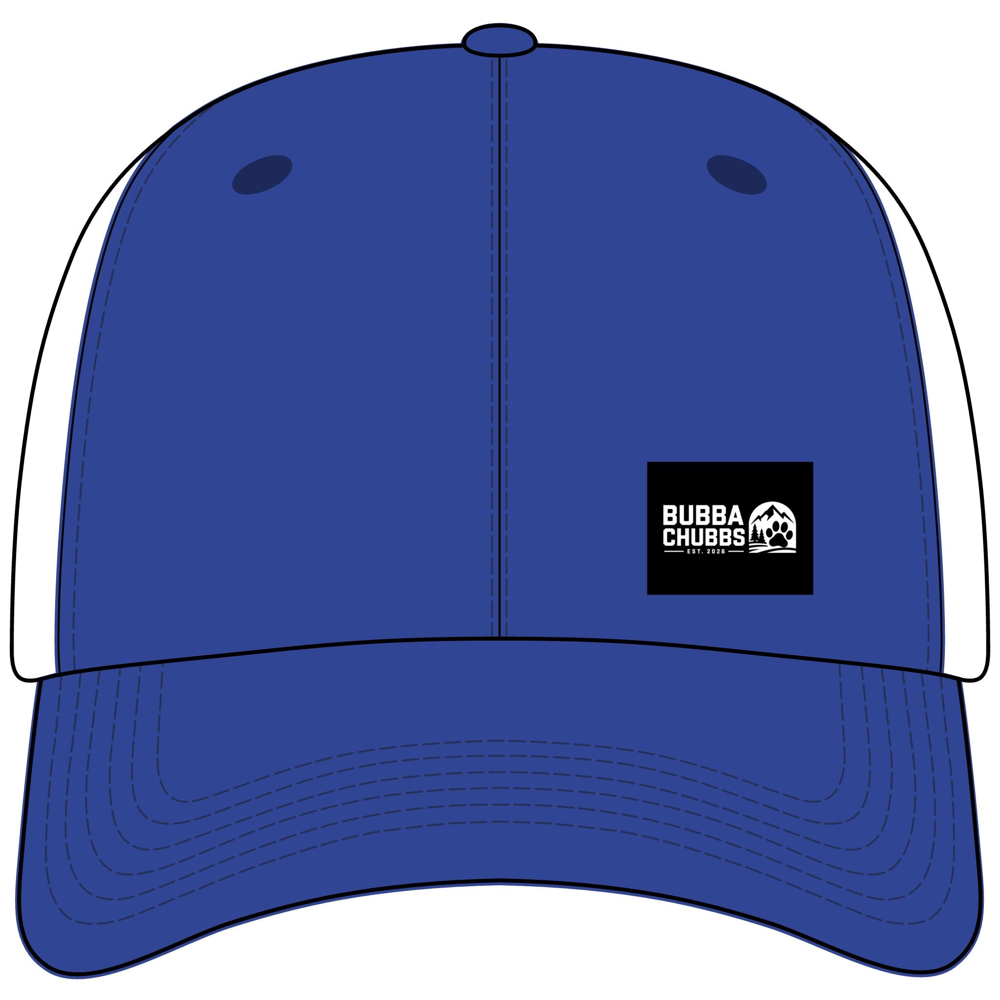 Mesh-Back Cap BubbaChubbs Logo Hat - BubbaChubbs Brand