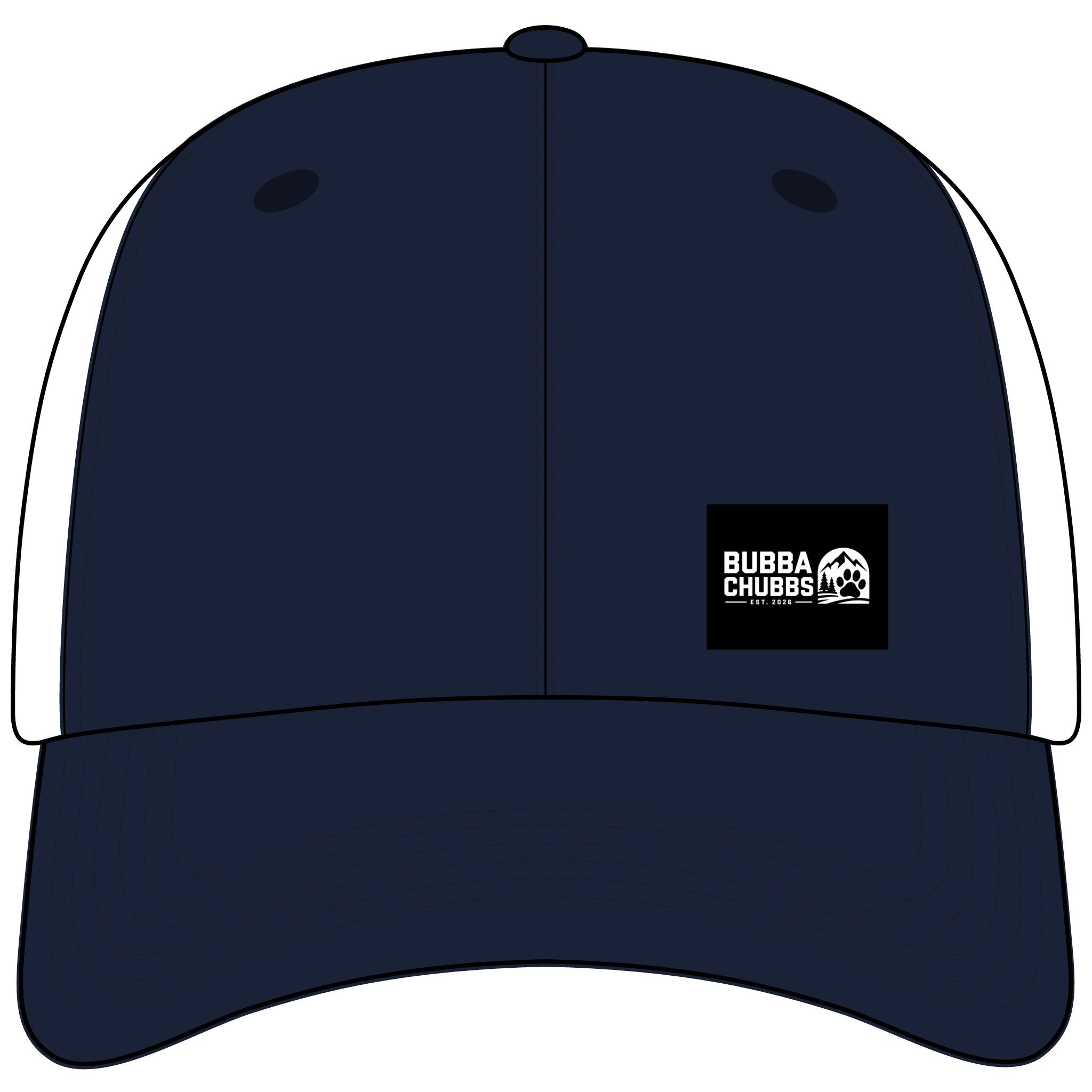 Mesh-Back Cap BubbaChubbs Logo Hat - BubbaChubbs Brand