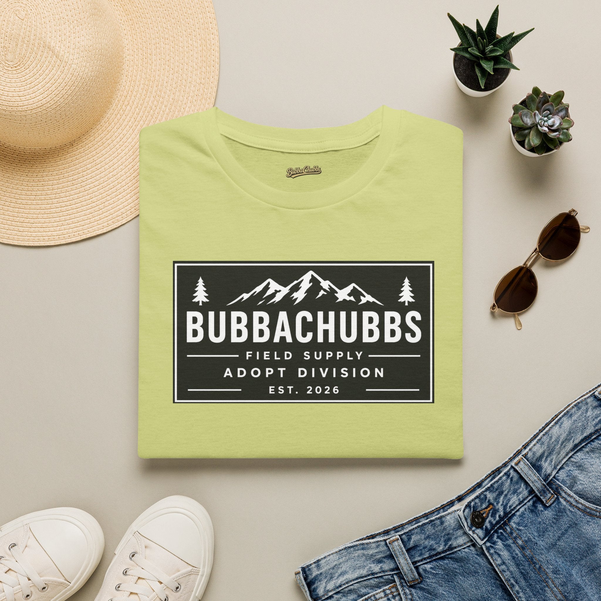 BubbaChubbs Adopt Supply Tee - BubbaChubbs Brand