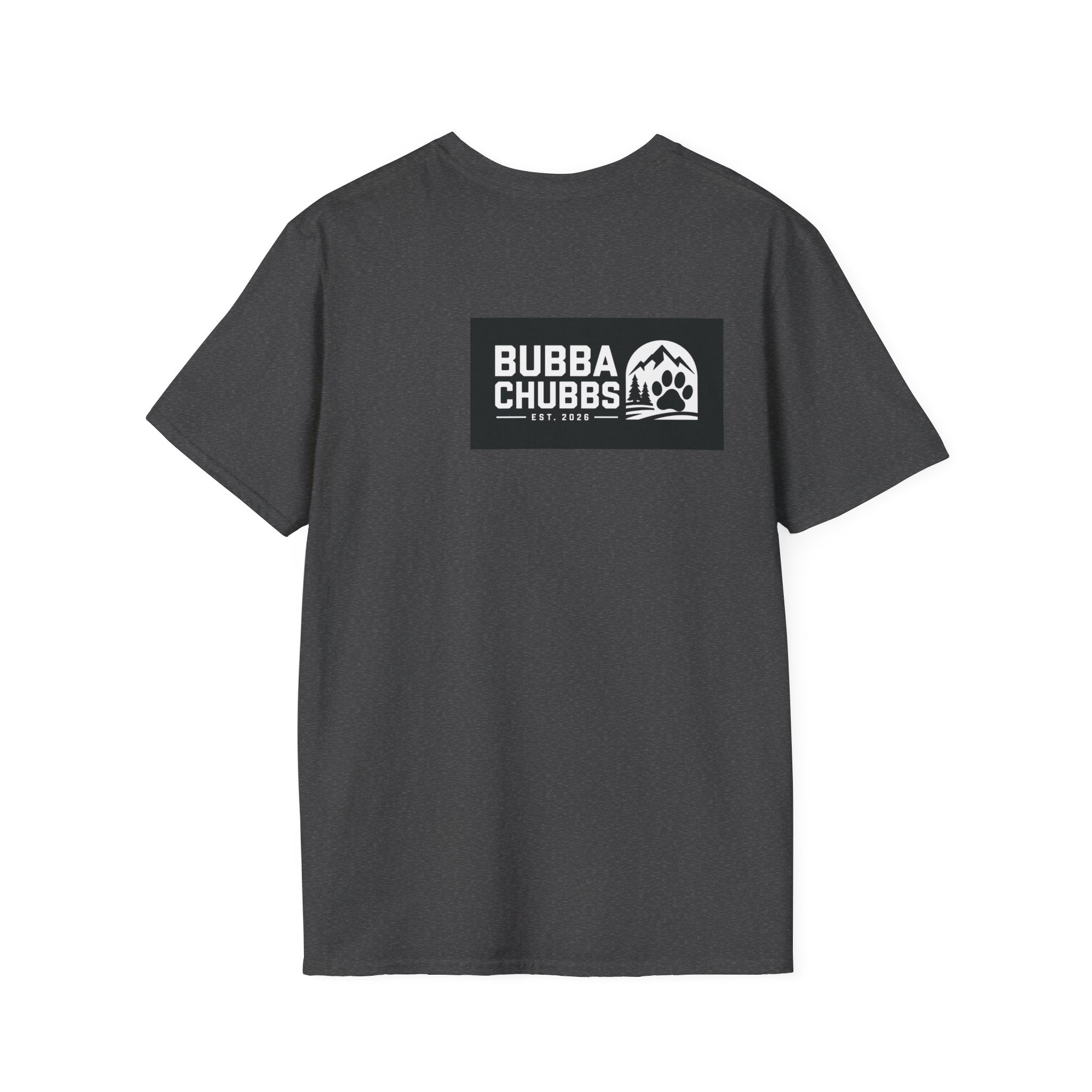 BubbaChubbs Updated Modern Back Large Logo Short-Sleeve Tee - BubbaChubbs Brand