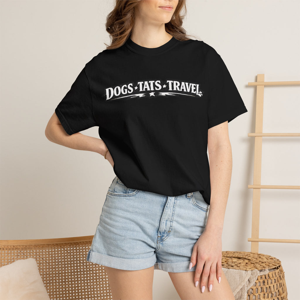 BubbaChubbs Dogs Tats Travel Chill Tee Printify