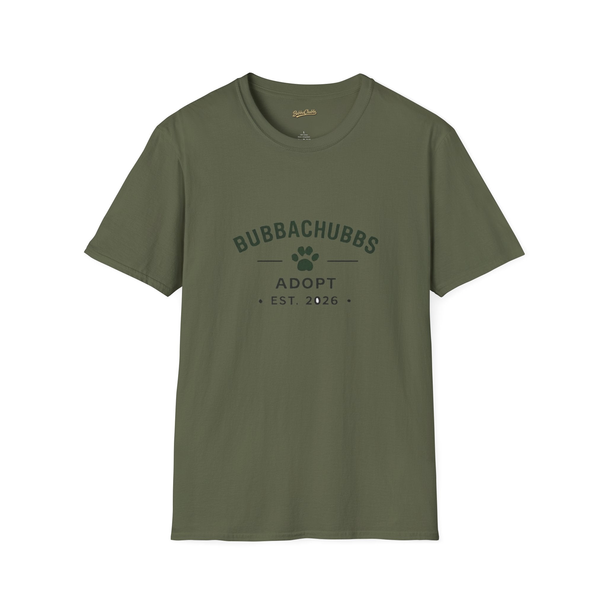 BubbaChubbs Adopt 2026 Tee - BubbaChubbs Brand