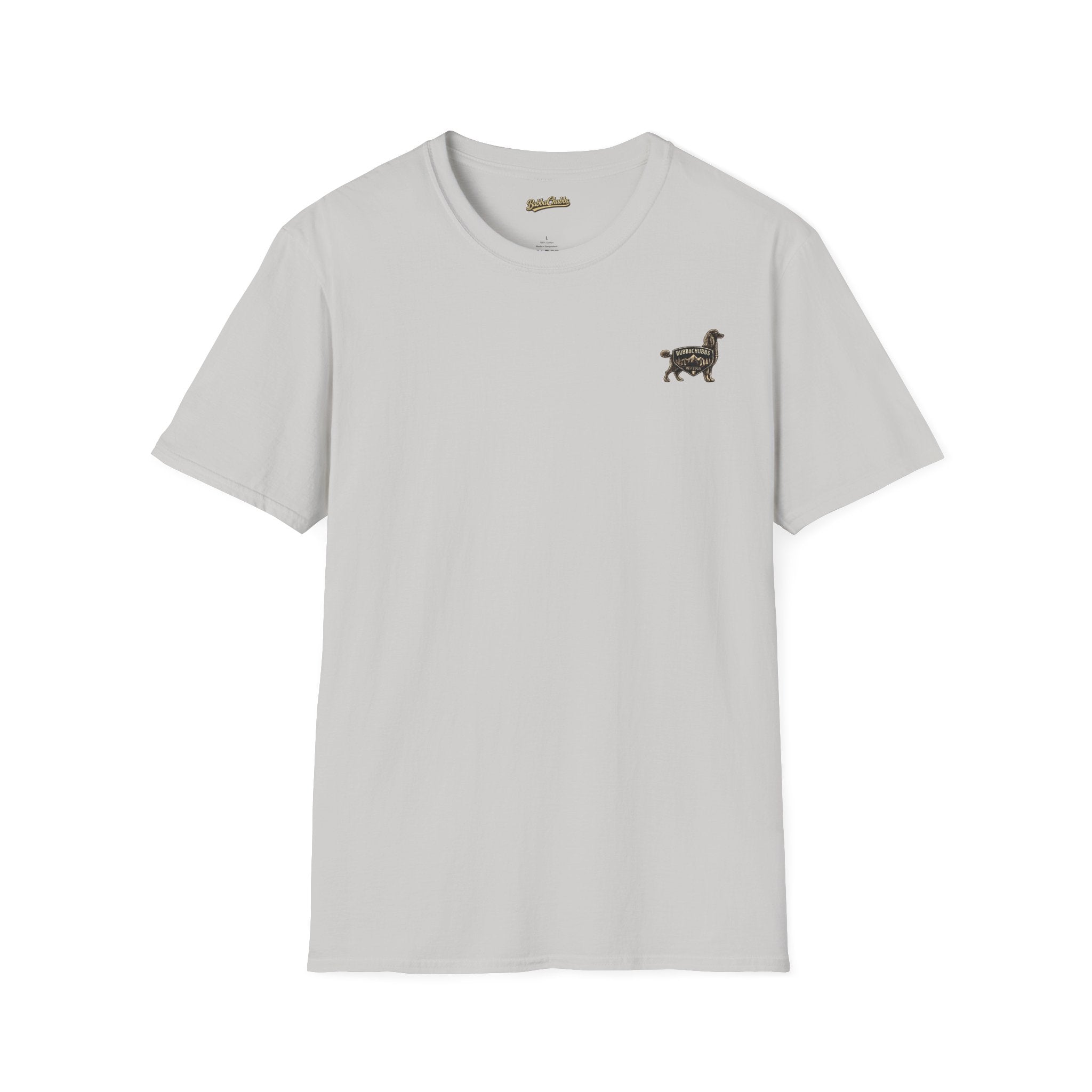BubbaChubbs Himself Chest Logo Short-Sleeve Tee - BubbaChubbs Brand