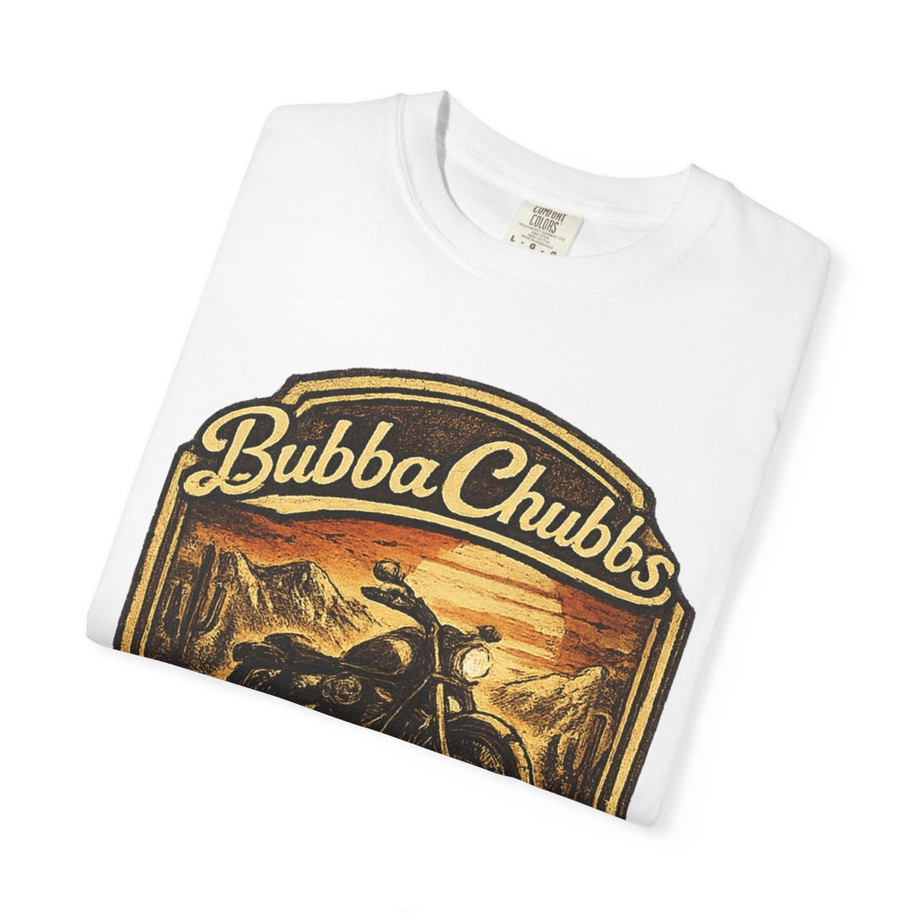 Motorcycle Garage Graphic Tee | BubbaChubbs Biker T-Shirt