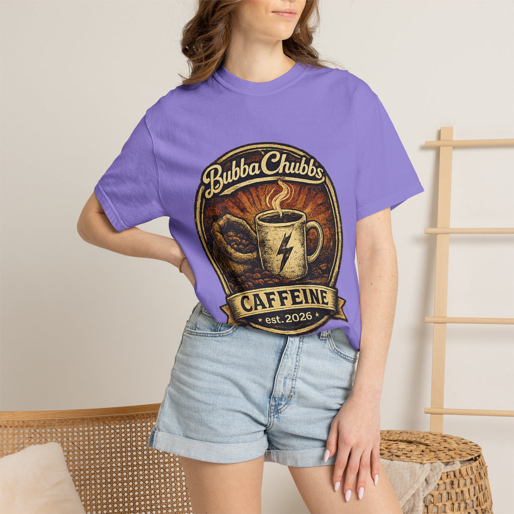 Coffee Jolt Graphic Tee | BubbaChubbs Get Out Stay Wild T-Shirt