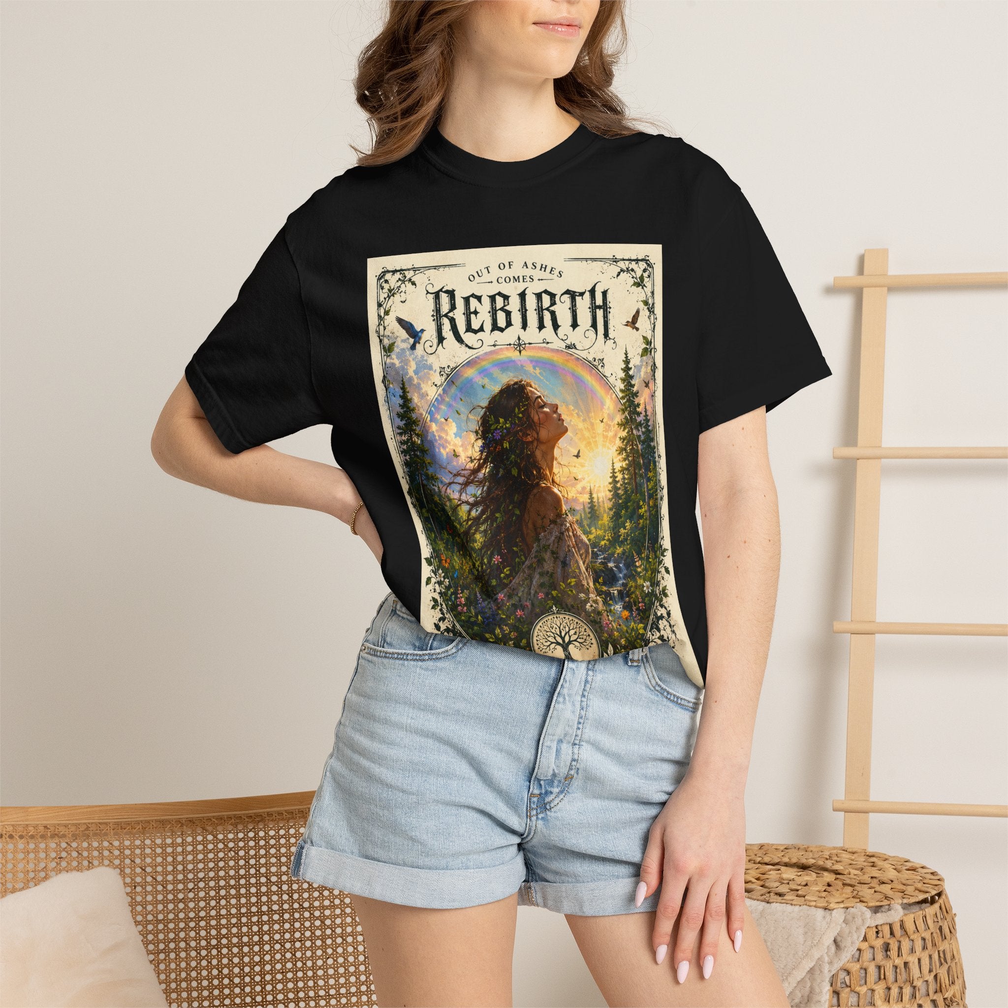 BubbaChubbs Out of the Ashes Inspired Style Tee Printify