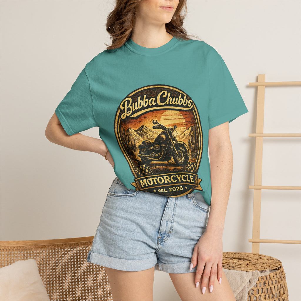 Motorcycle Graphic Tee | BubbaChubbs Biker Get Out Stay Wild T-Shirt