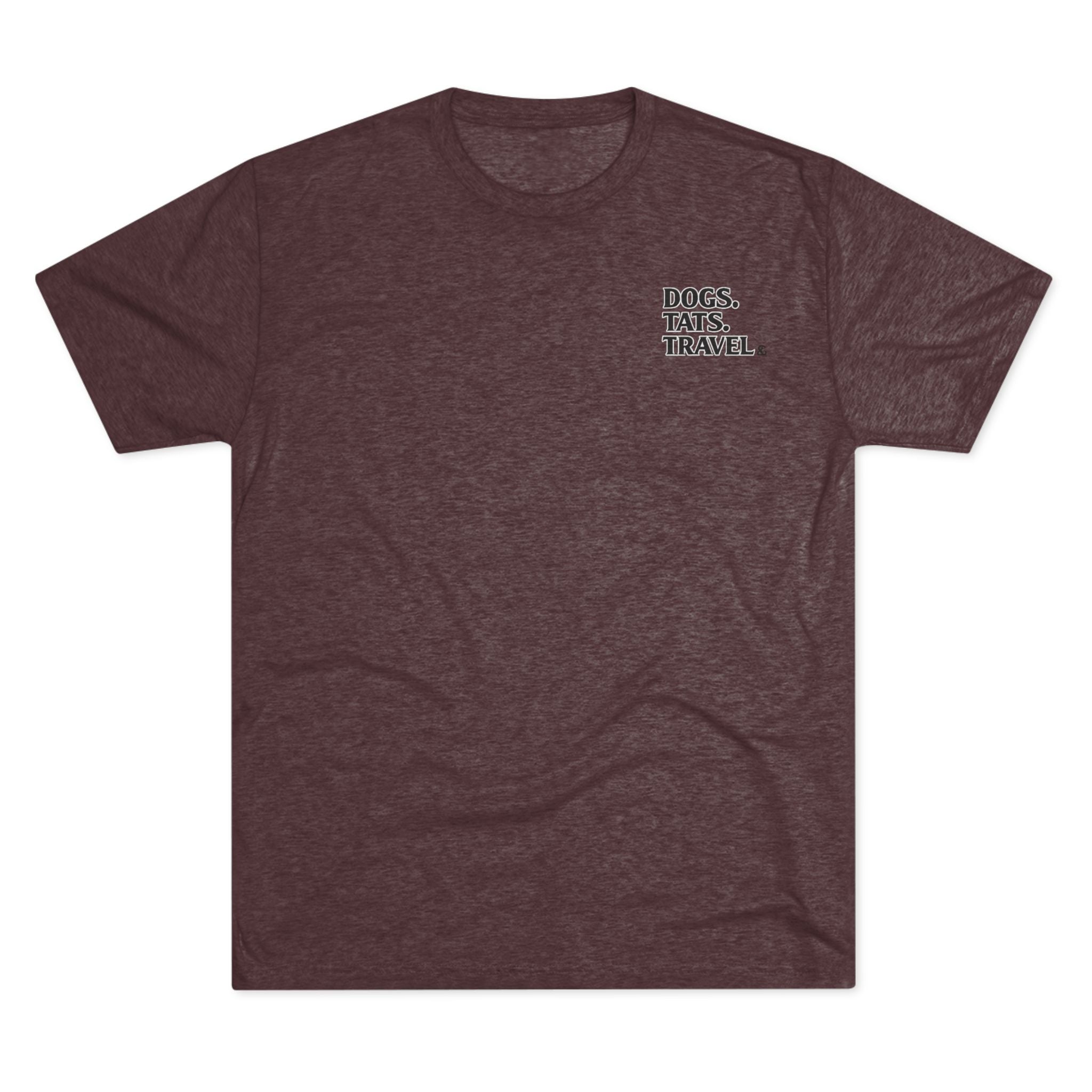 BubbaChubbs Mountains Minimalist Dogs Tats Travel — Adventure Outdoor Crew Shirt - BubbaChubbs Brand