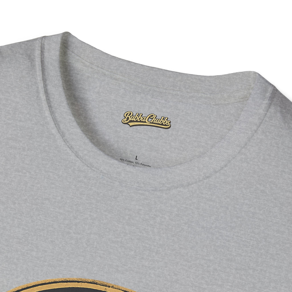 BubbaChubbs Logo Simple No Back Graphic Tee Printify