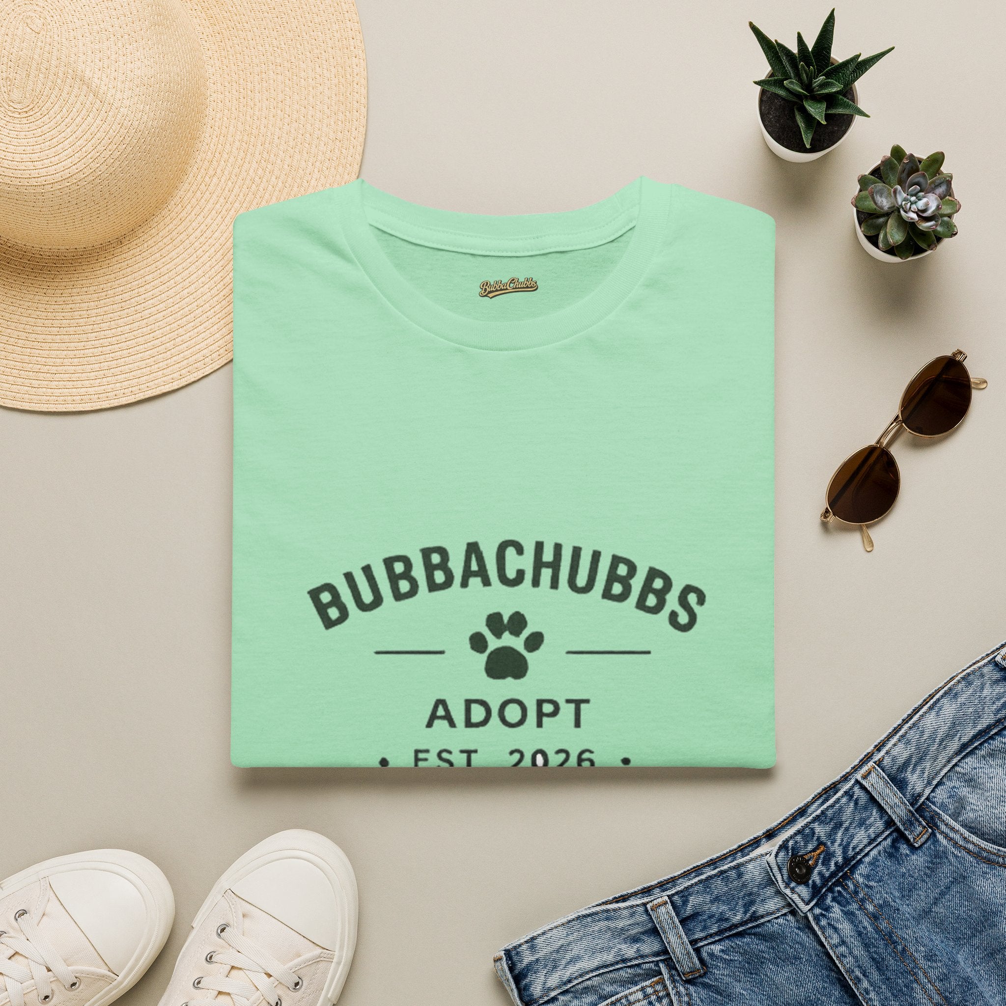 BubbaChubbs Adopt 2026 Tee - BubbaChubbs Brand