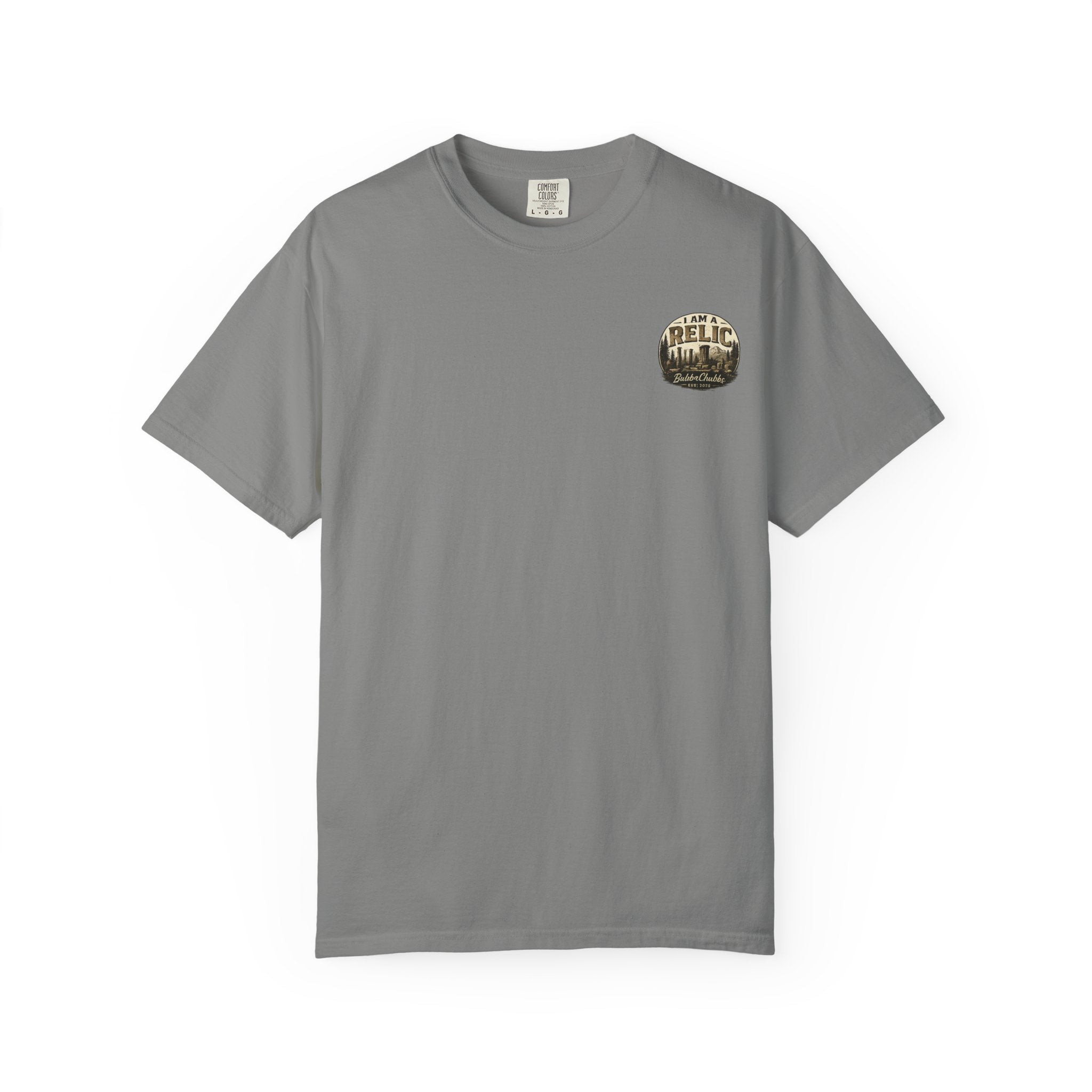 BubbaChubbs Minimal I am Relic Tee - BubbaChubbs Brand