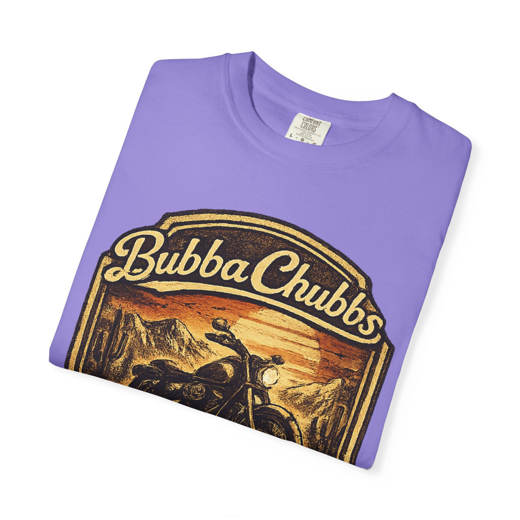 Motorcycle Garage Graphic Tee | BubbaChubbs Biker T-Shirt