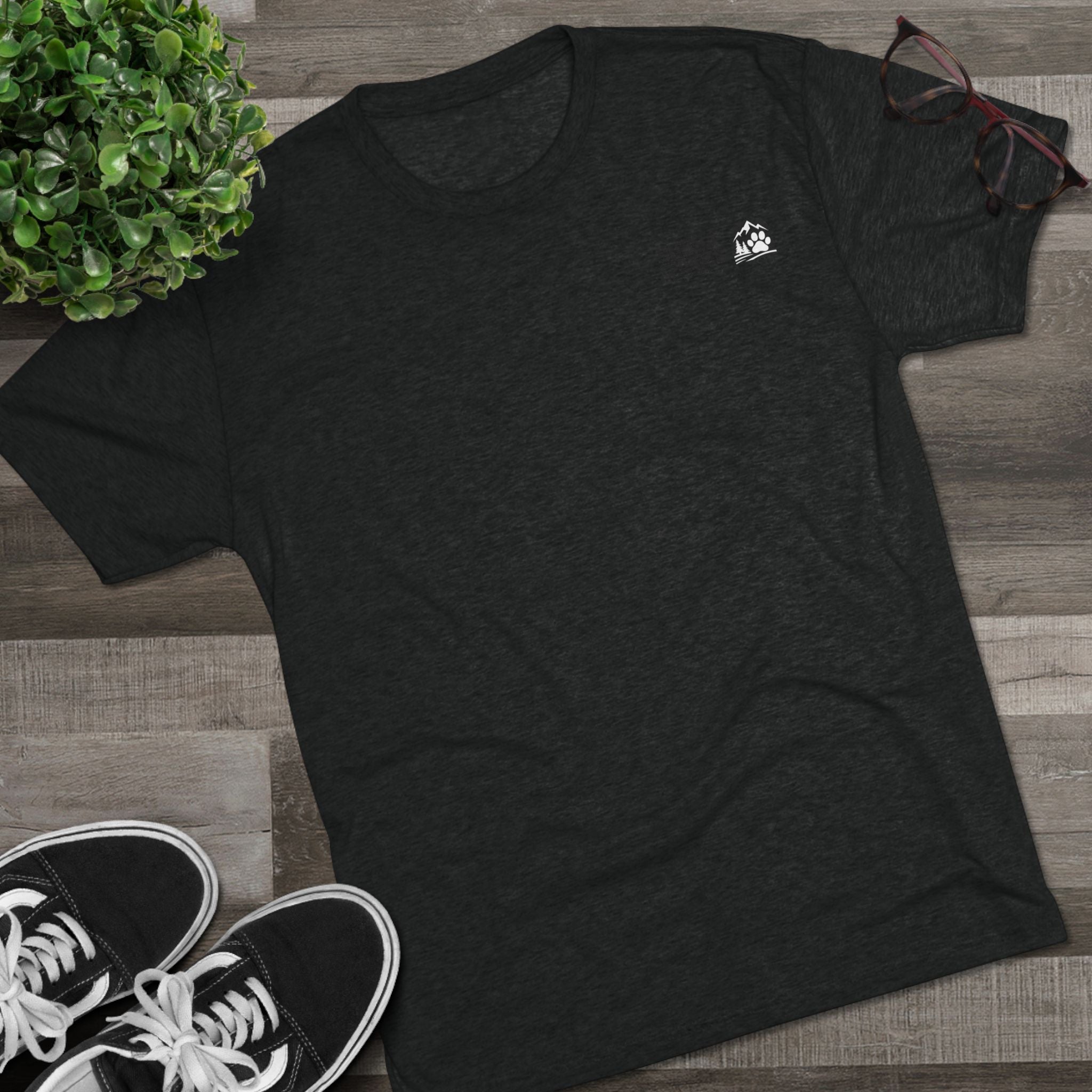 BubbaChubbs Mountains Minimalist Logo Tee — Adventure Outdoor Crew Shirt - BubbaChubbs Brand