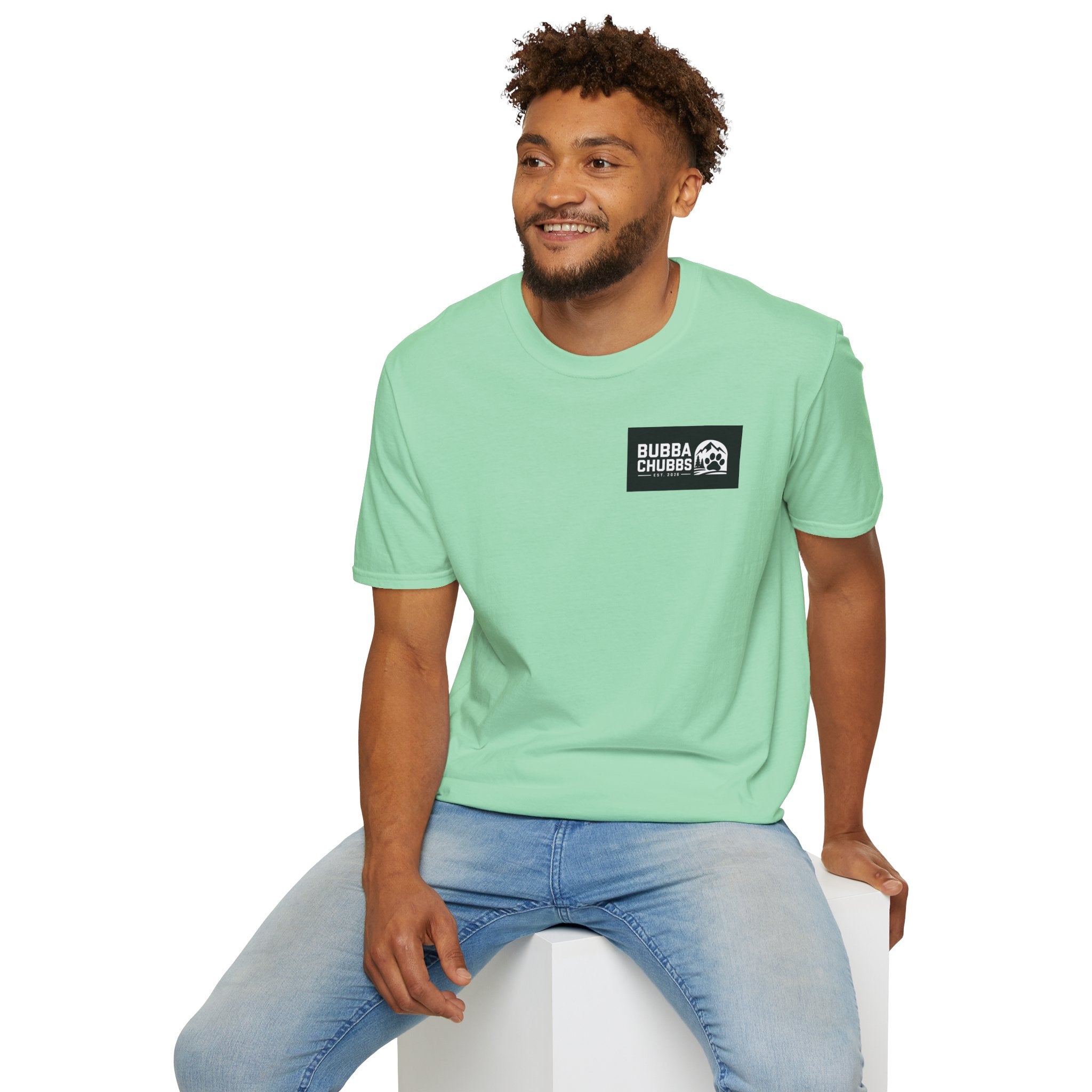 BubbaChubbs Updated Modern Logo Short-Sleeve Tee - BubbaChubbs Brand
