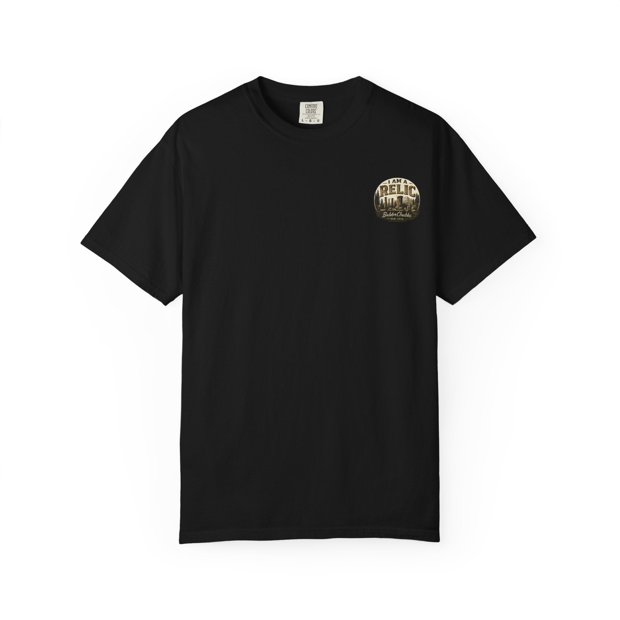 BubbaChubbs Minimal I am Relic Tee - BubbaChubbs Brand