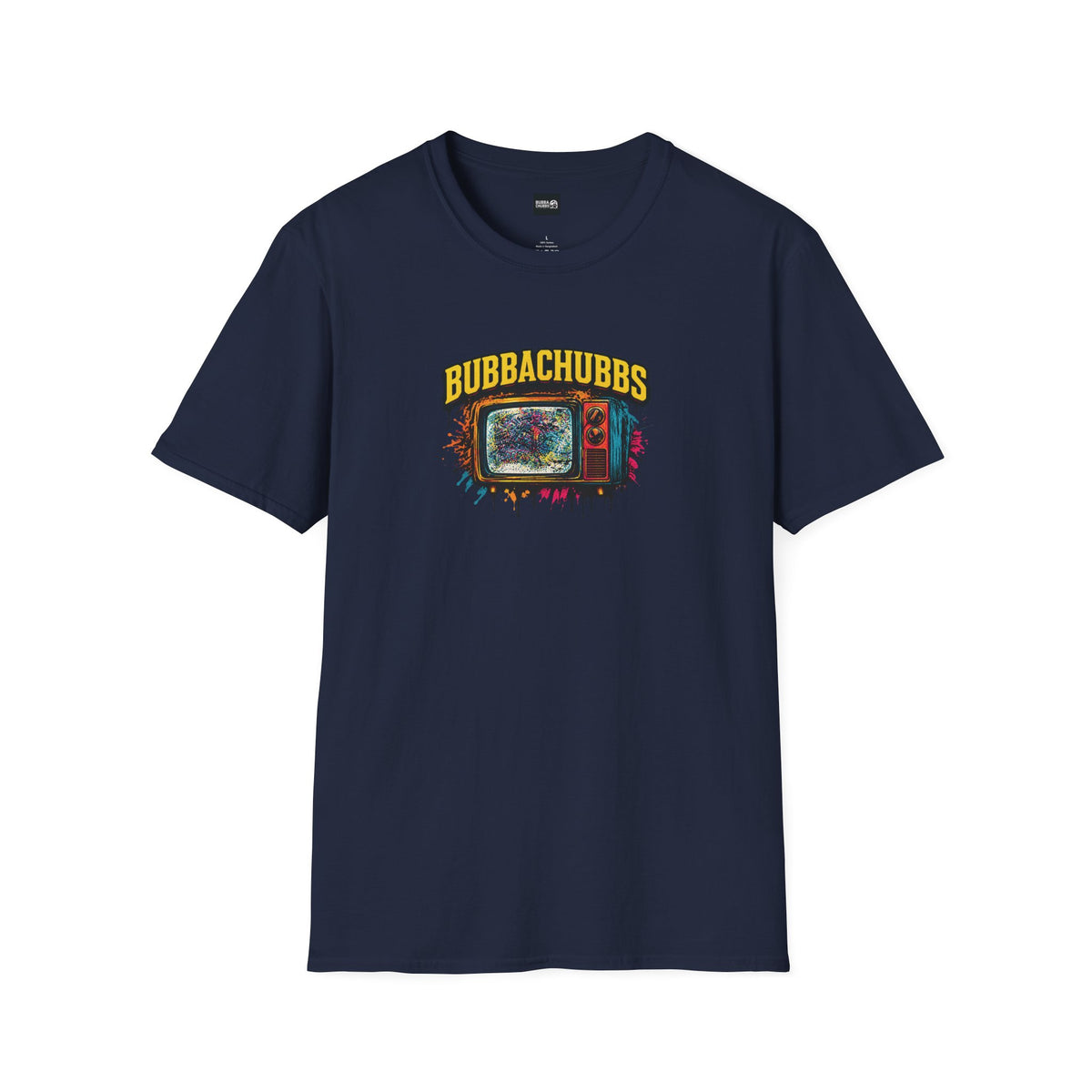 BubbaChubbs TV Large Front Tee