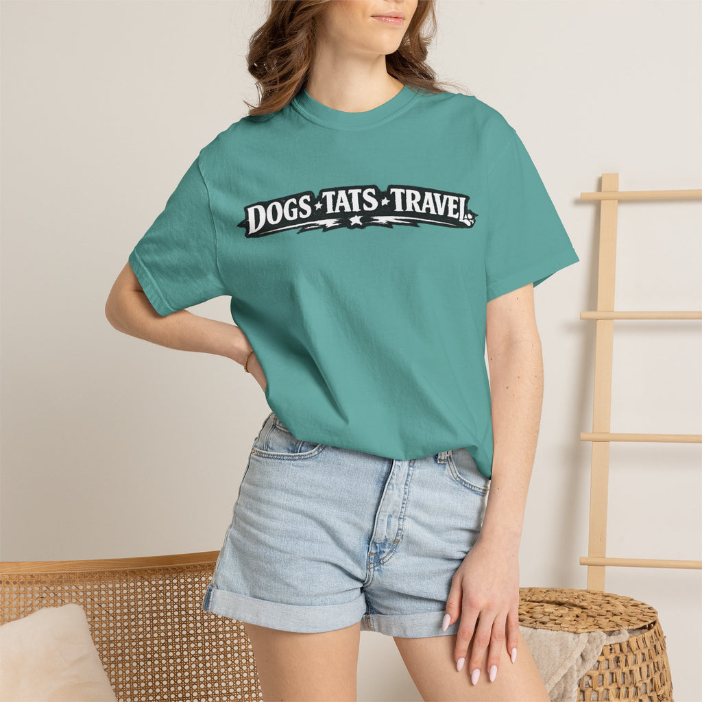 BubbaChubbs Dogs Tats Travel Chill Tee Printify