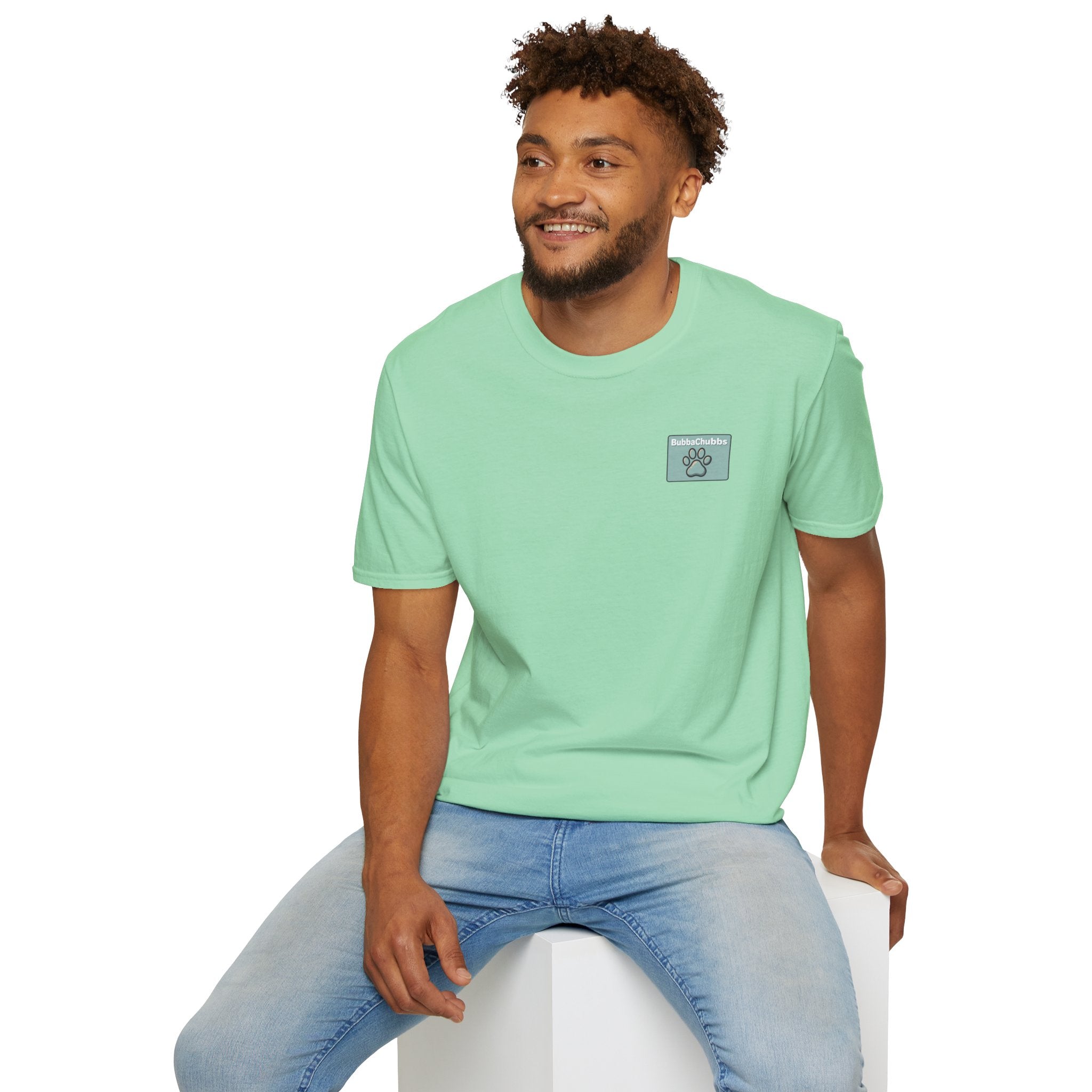 BubbaChubbs Logo front and Back Short-Sleeve Tee - BubbaChubbs Brand