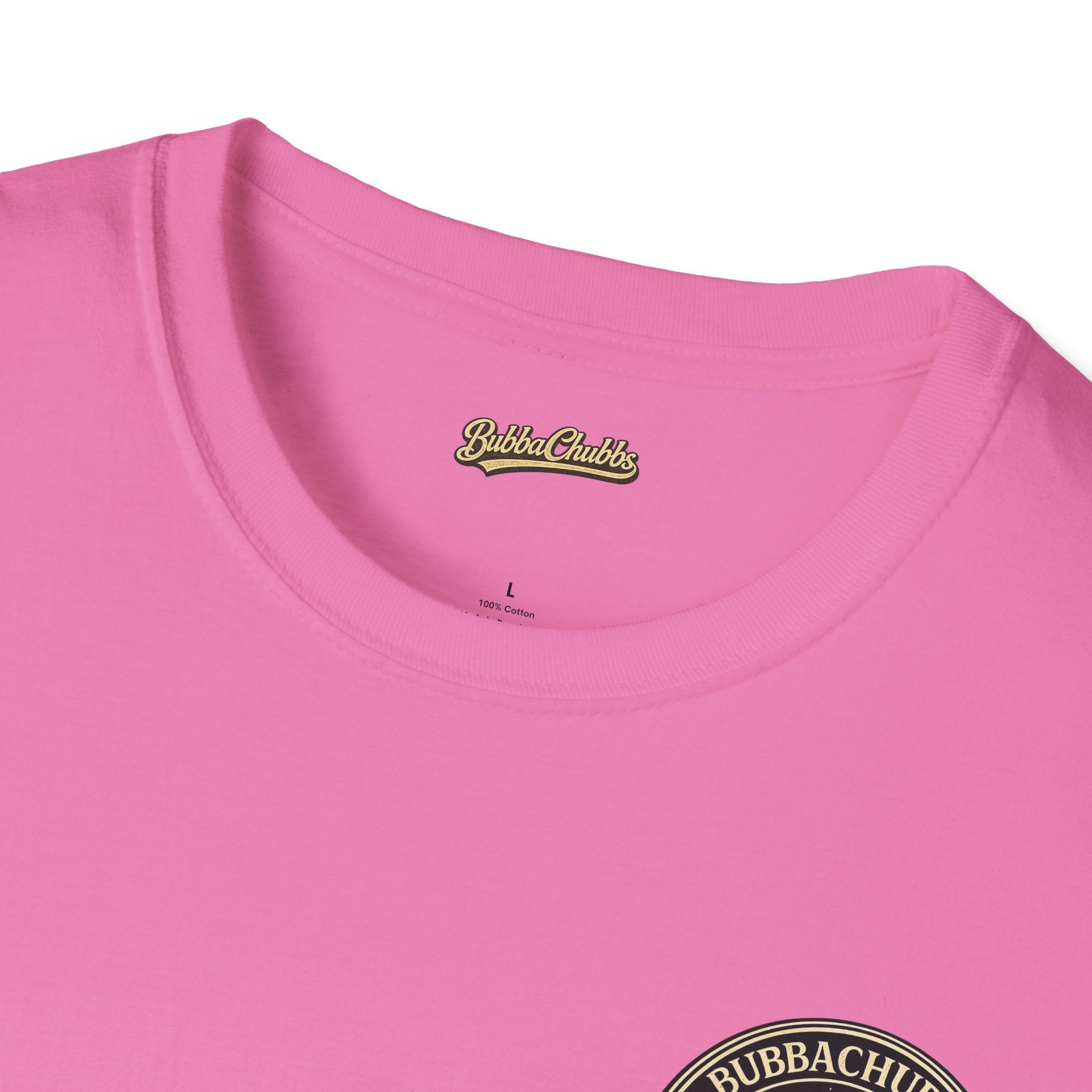 BubbaChubbs Himself Chest Full Small Logo Short-Sleeve Tee - BubbaChubbs Brand