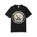 BubbaChubbs Vintage Poodle Emotional Support Style Tee Printify