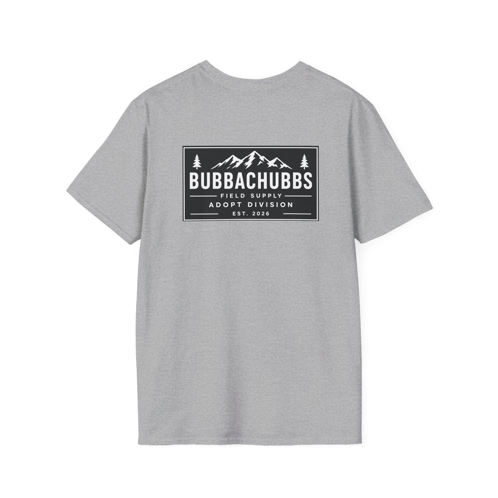 BubbaChubbs Logo front and Back Short-Sleeve Tee - BubbaChubbs Brand