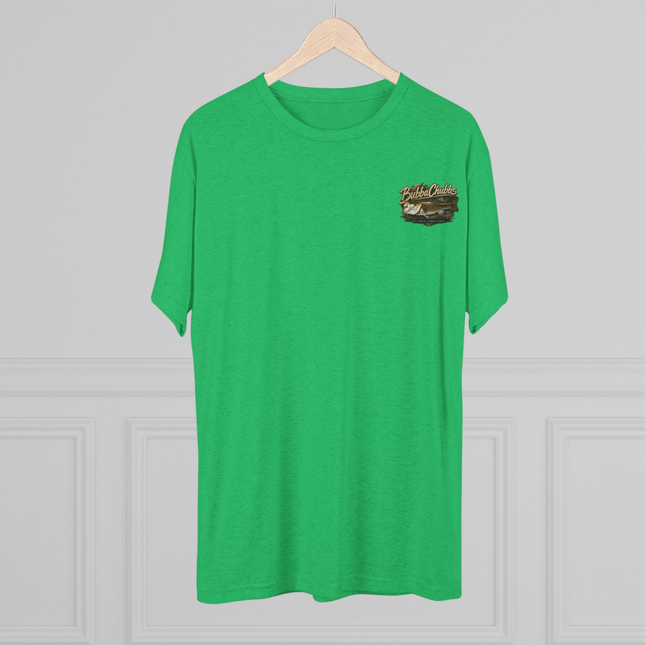 BubbaChubbs Bass Eli Minimalist Logo Tee — Adventure Outdoor Crew Shirt Printify
