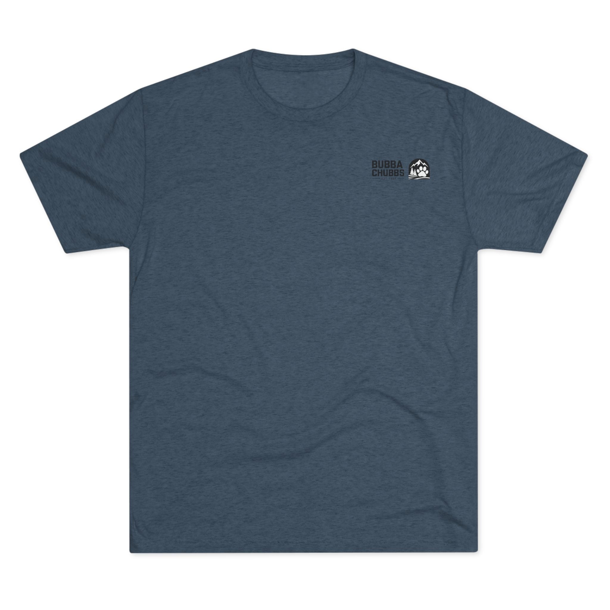 BubbaChubbs Mountains Minimalist Logo Tee — Adventure Outdoor Crew Shirt - BubbaChubbs Brand