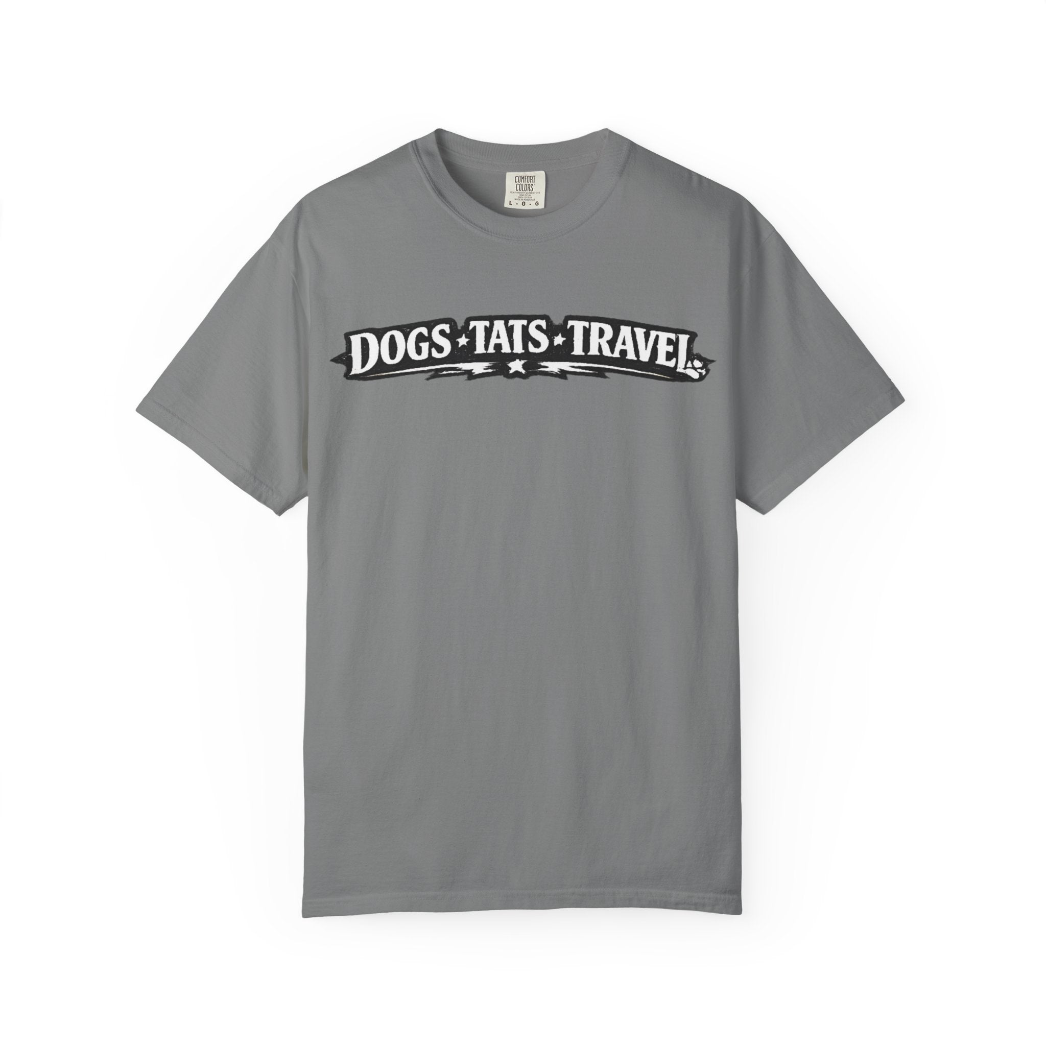 BubbaChubbs Dogs Tats Travel Chill Tee - BubbaChubbs Brand