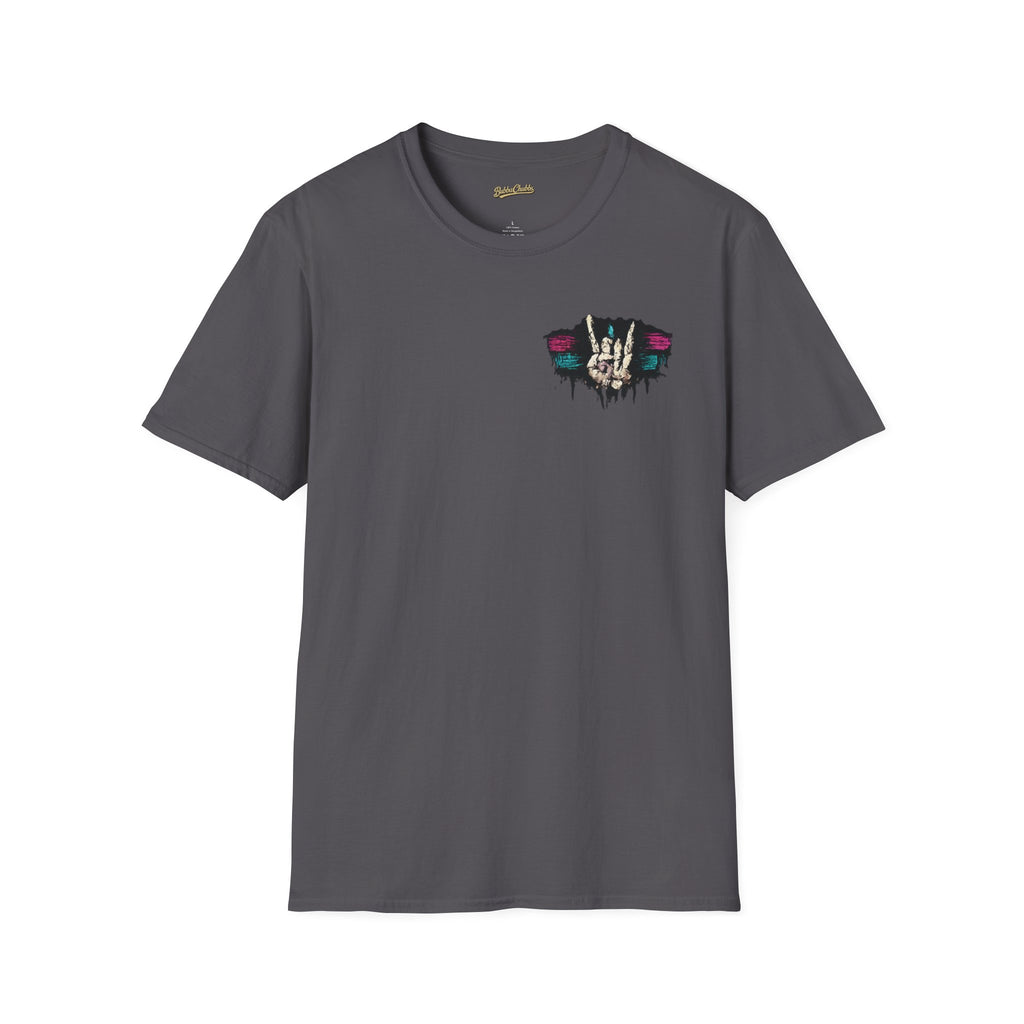 BubbaChubbs Skull Fingers Peace Tee - BubbaChubbs Brand