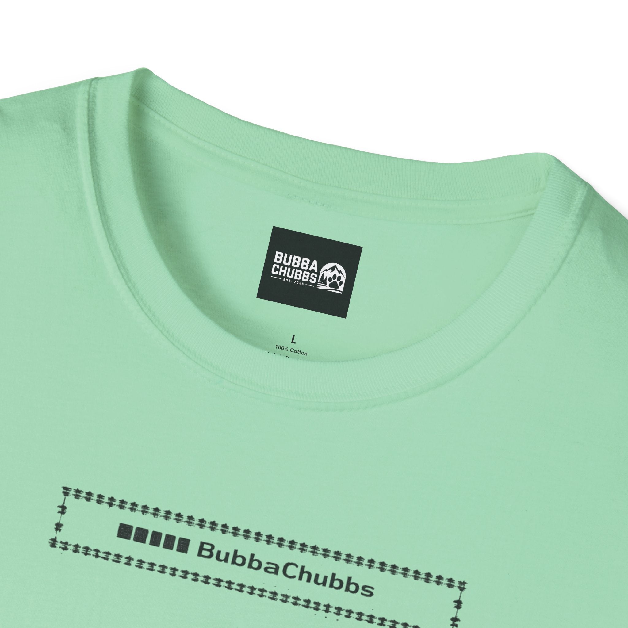BubbaChubbs Classic Boxed Text Short-Sleeve Tee - BubbaChubbs Brand