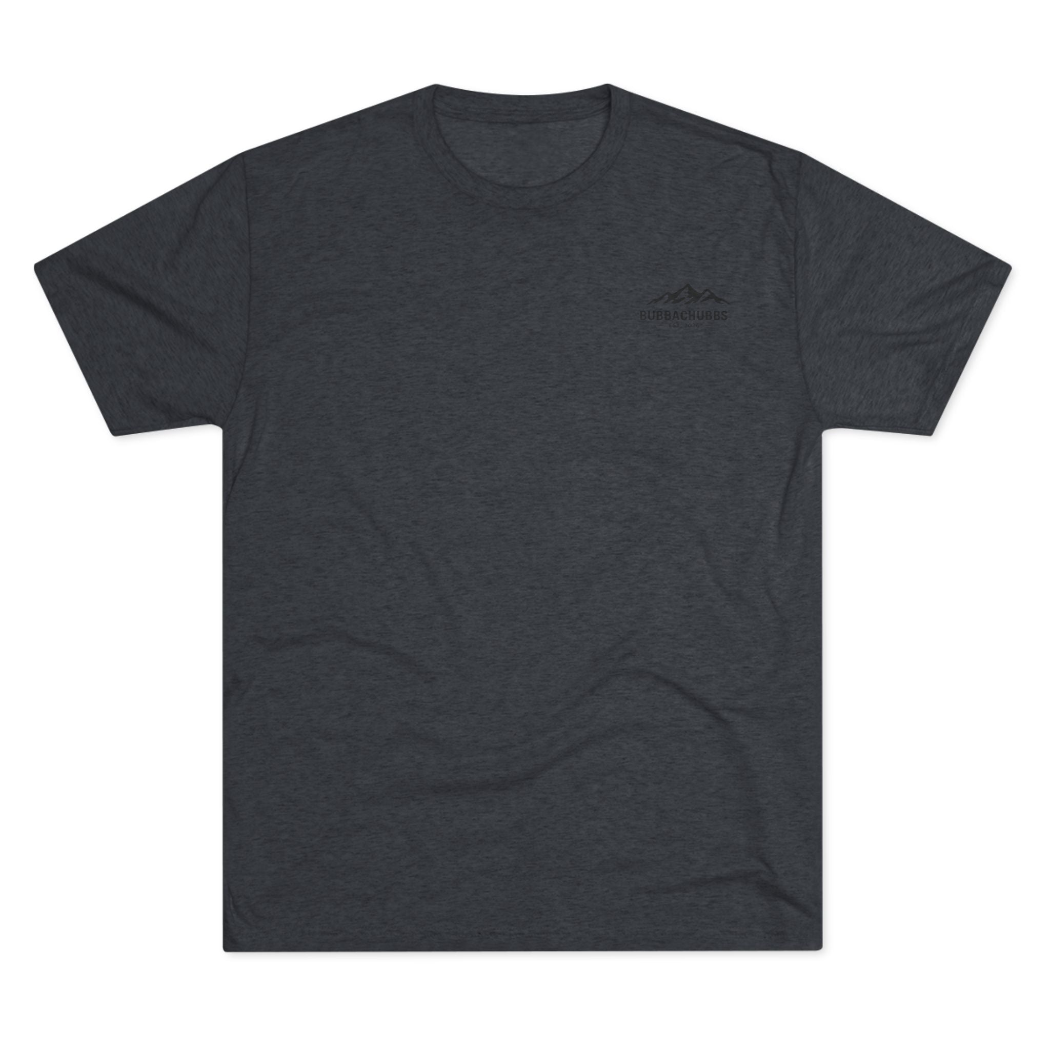 BubbaChubbs Mountains Minimalist Logo Tee — Adventure Outdoor Crew Shirt - BubbaChubbs Brand