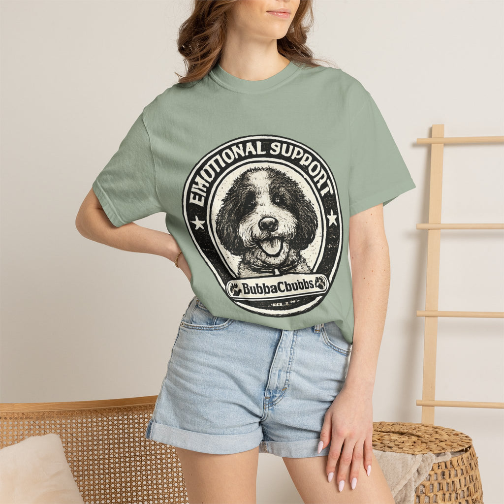 BubbaChubbs Doodle Vintage Emotional Support Style Tee Printify