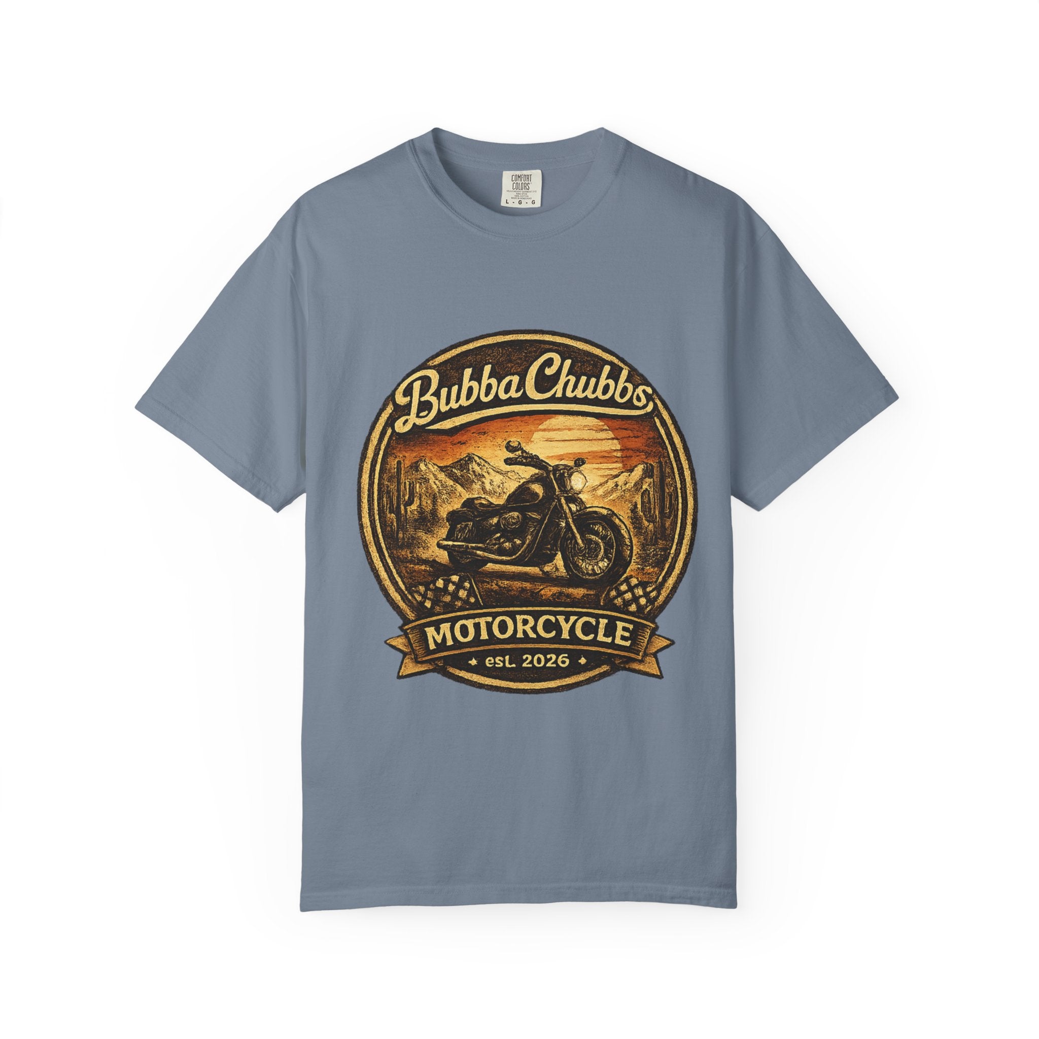 Motorcycle Graphic Tee | BubbaChubbs Biker Get Out Stay Wild T-Shirt