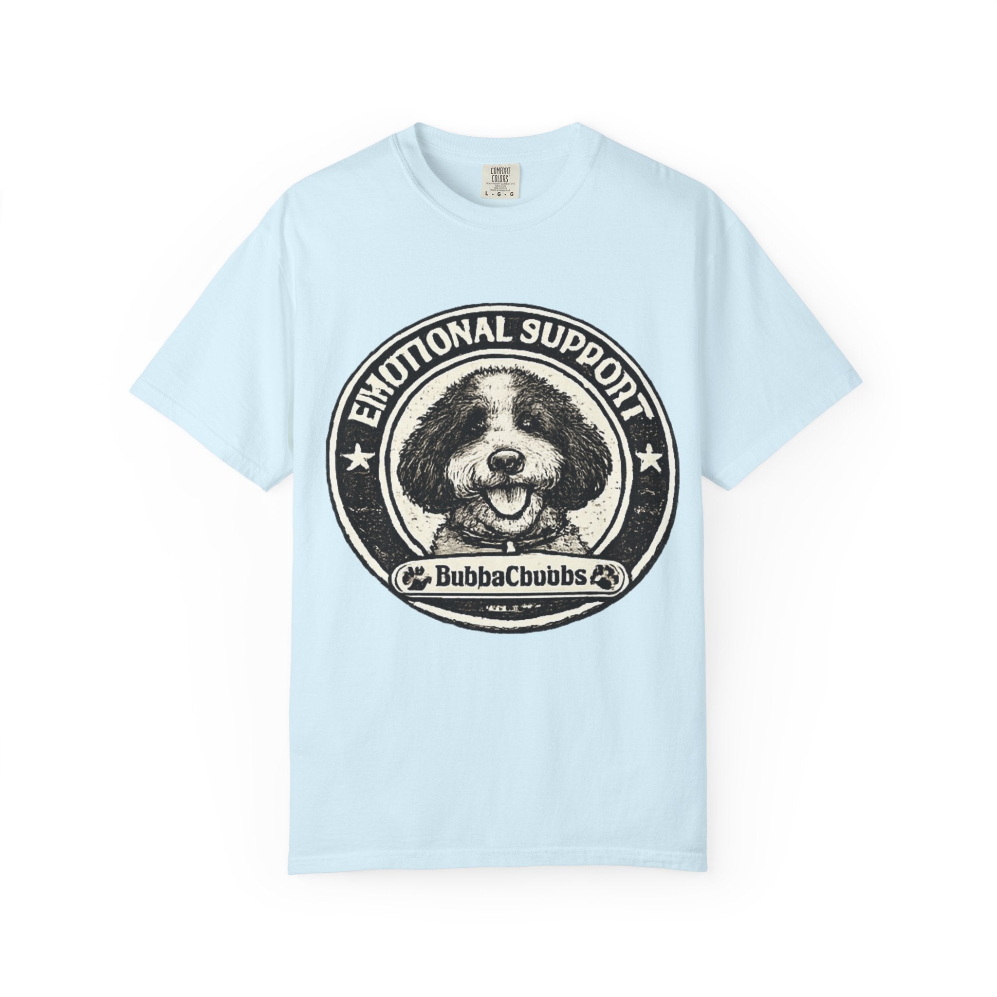BubbaChubbs Doodle Vintage Emotional Support Style Tee - BubbaChubbs Brand