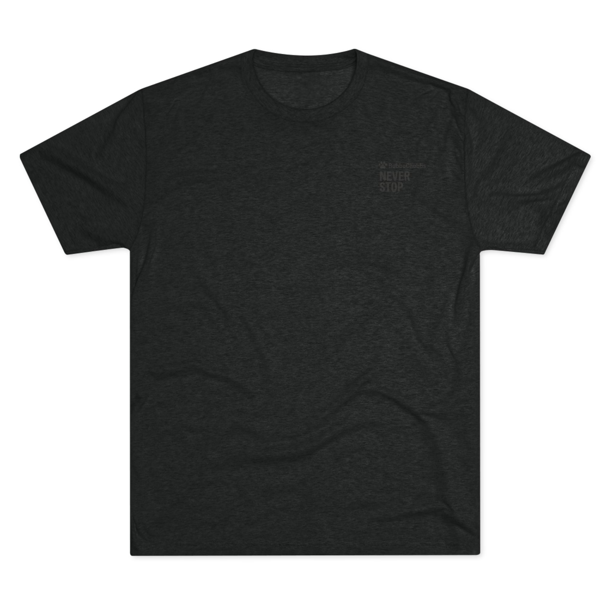 BubbaChubbs Mountains Never Stop — Adventure Outdoor Crew Shirt - BubbaChubbs Brand