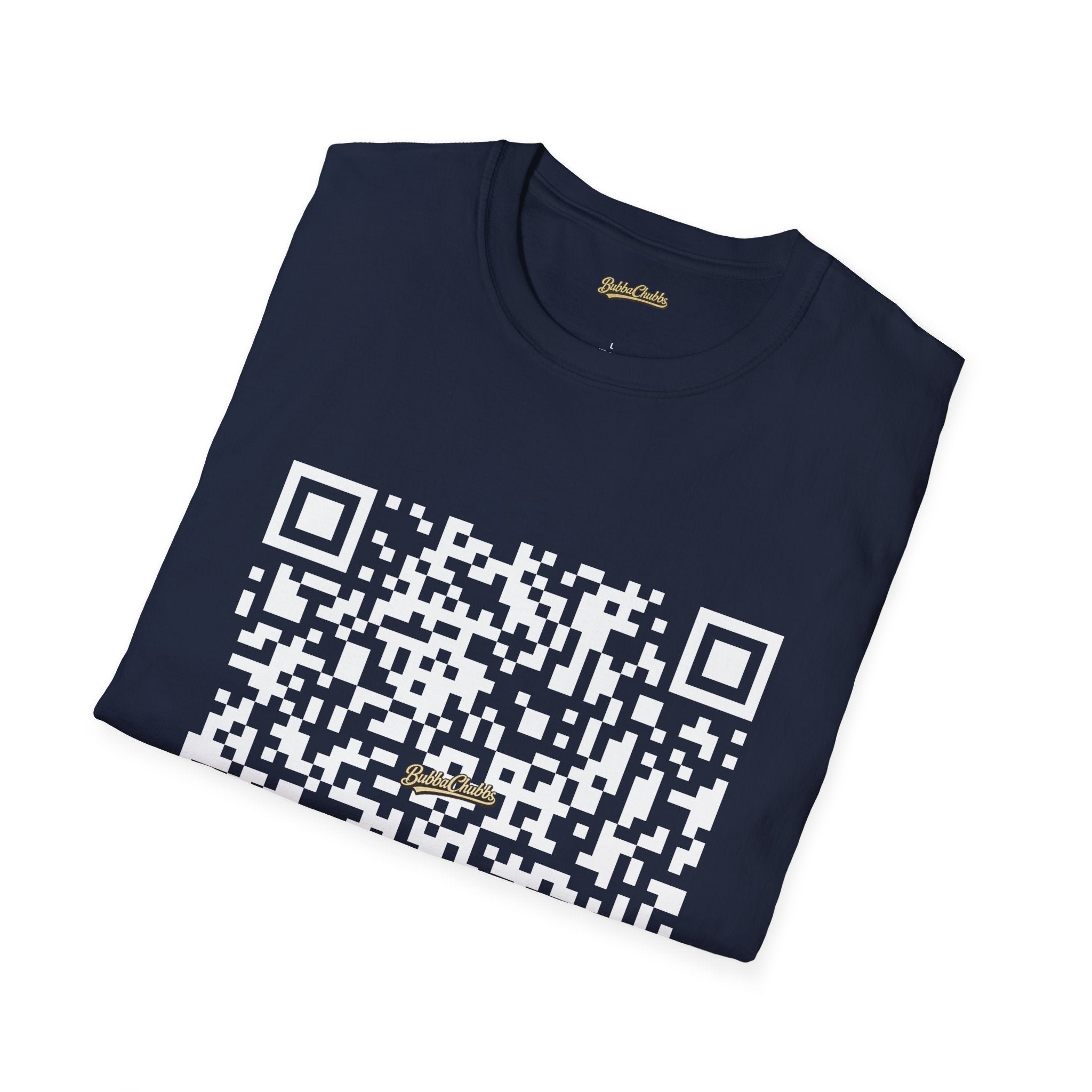 QR Front Graphic Tee | BubbaChubbs Interactive Brand T-Shirt